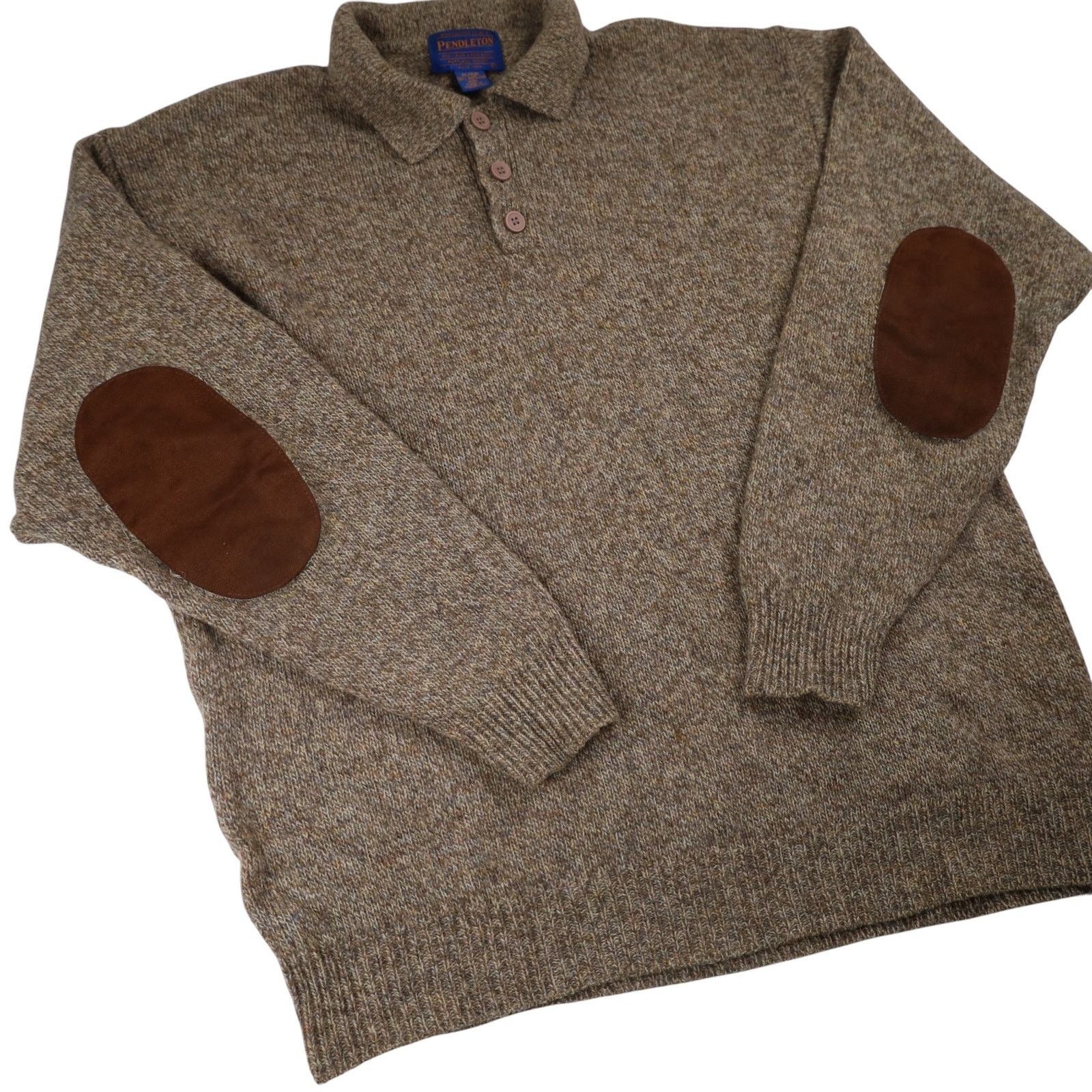Pendleton Pendleton %100 Shetland Wool Knit Sweater Size US M / EU 48-50 / 2 - 3 Thumbnail