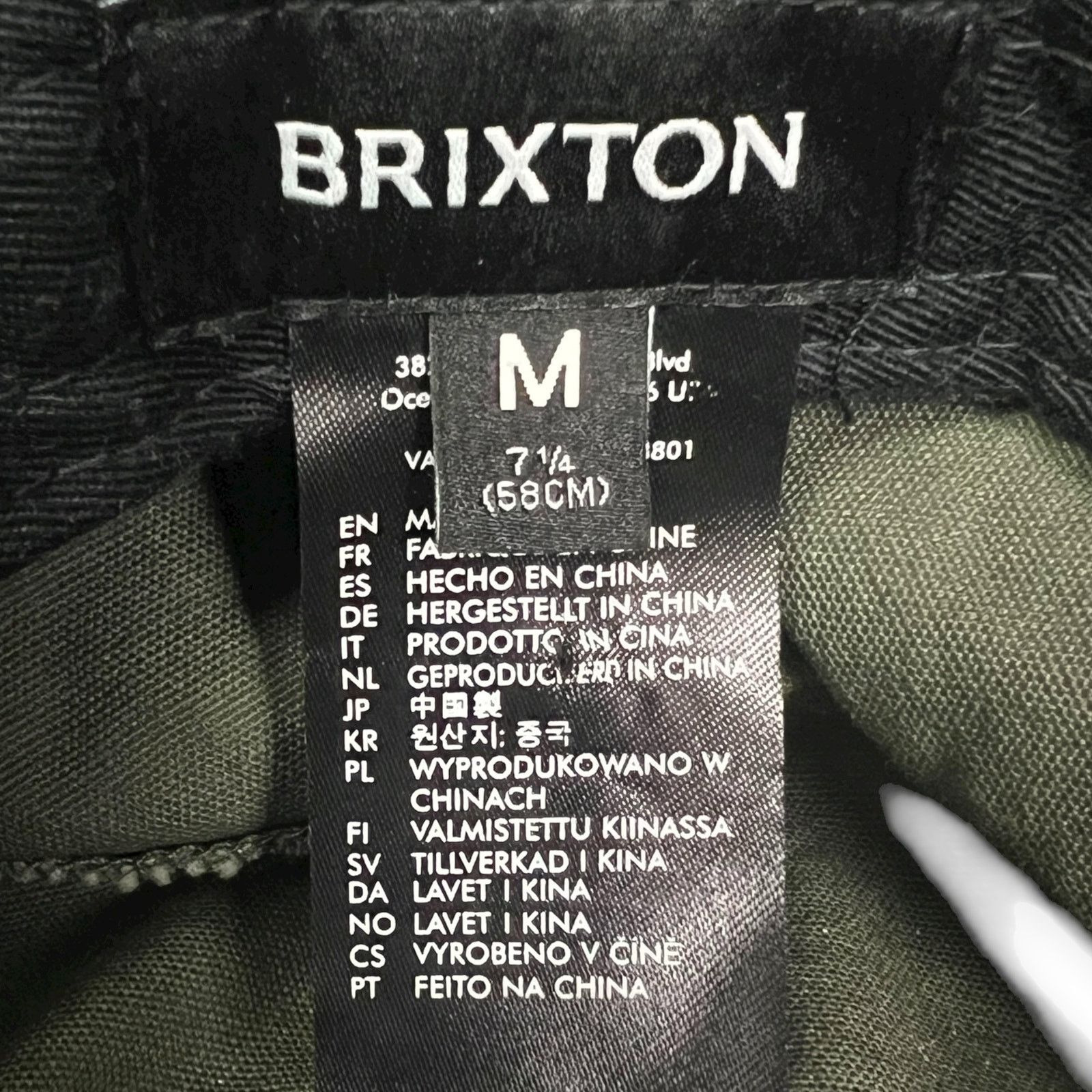 Brixton Men's Brixton Olive Green Hiking Boonie Adventure Hat - Med Size ONE SIZE - 4 Thumbnail