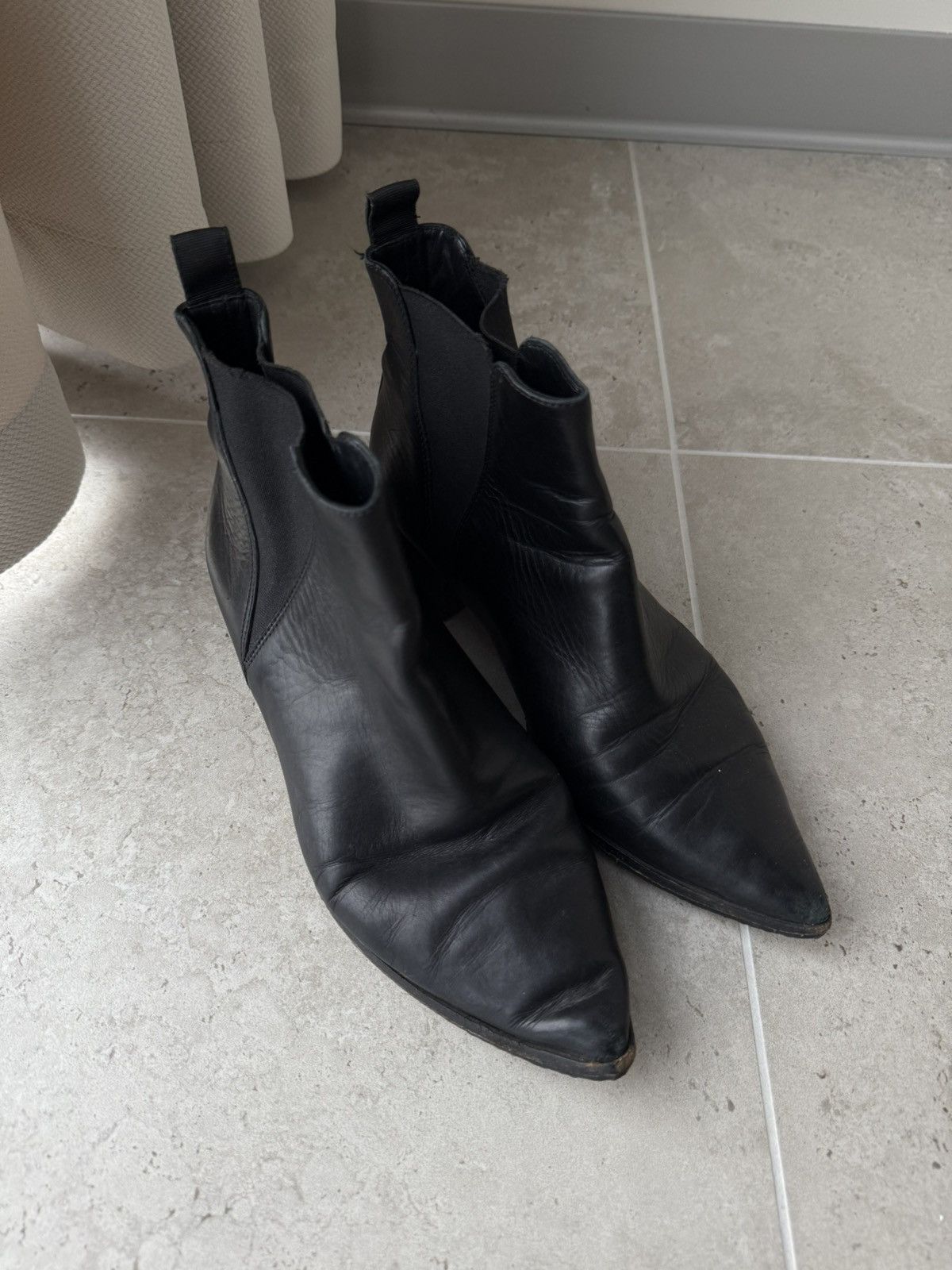 Acne Studios Acne studios black Chelsea Jensen boots Chelsea Size US 8 / IT 38 - 1 Thumbnail