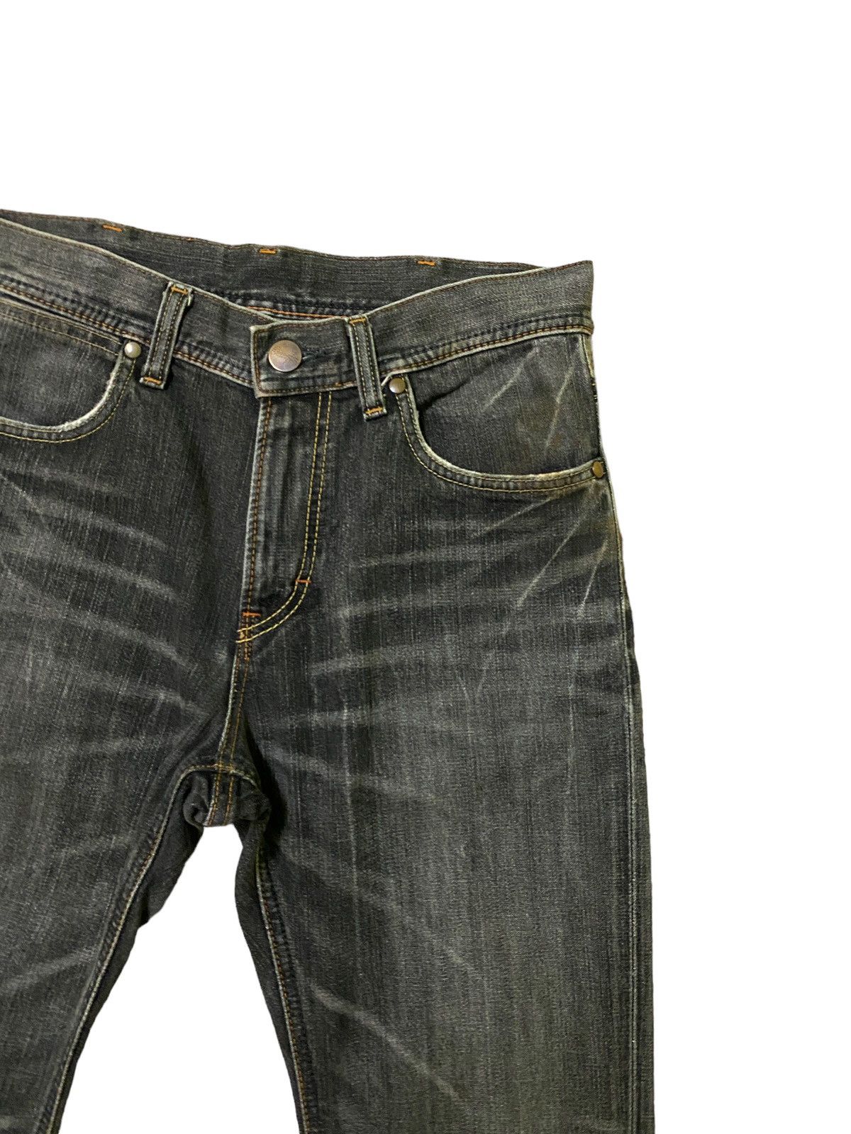 Vintage FLARED💥 WRANGLER CLAWMARKS BOOTCUT DENIM JEANS Size US 30 / EU 46 - 5 Thumbnail