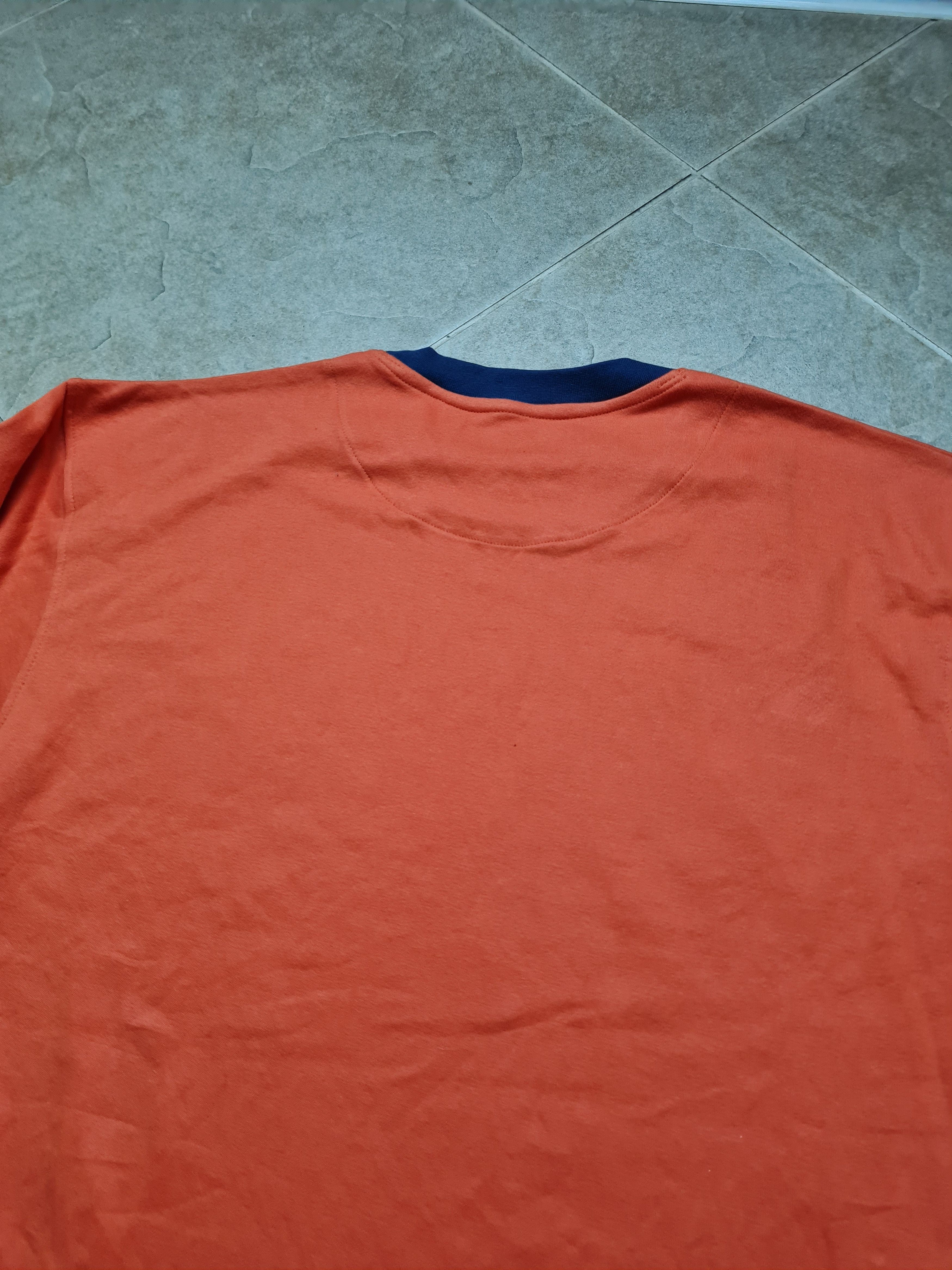 Kappa Vintage Kappa Sestriere Mens Orange Big Logo Long Sleeve Size US XL / EU 56 / 4 - 5 Thumbnail