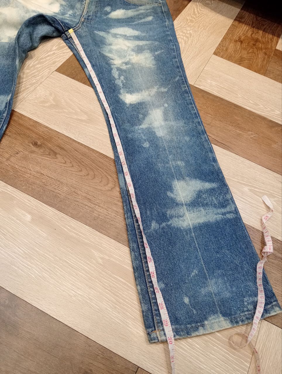 Levi's Vintage Clothing RARE LEVI'S VINTAGE 505 ORANGE TAB BLEACH JEANS Size US 33 - 16 Thumbnail