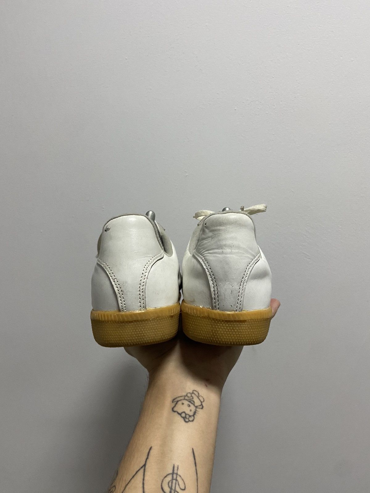 Vintage GAT BW 280 Sport Leather Trainers Vintage Shoes Sneakers Size US 10.5 / EU 43-44 - 3 Thumbnail