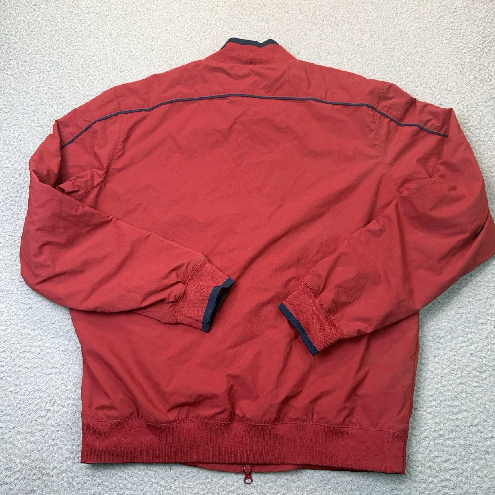 Nike Nike SB Jacket Mens M Red Full Zip Pockets Windbreaker Sports Skateboarding Urban Casual Shirt? Size US M / EU 48-50 / 2 - 5 Thumbnail