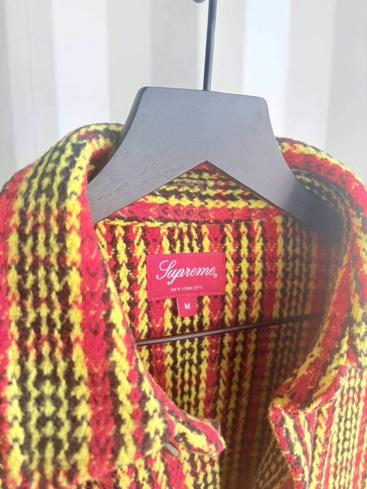 Supreme Supreme Heavy Flannel Yellow Size US M / EU 48-50 / 2 - 4 Thumbnail