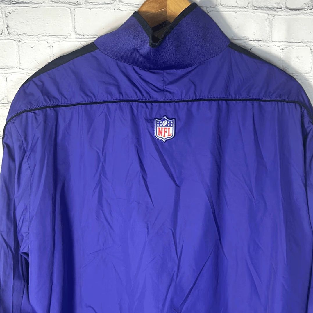 NFL NFL On Field Baltimore Ravens Purple Quarter Zip Jacket S Small zip Pockets Jacket Size US S / EU 44-46 / 1 - 6 Thumbnail
