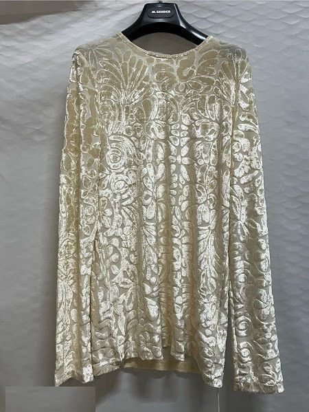 Jil Sander o1loc1c1224 T- Shirt in Natural Size L / US 10 / IT 46 - 1 Preview