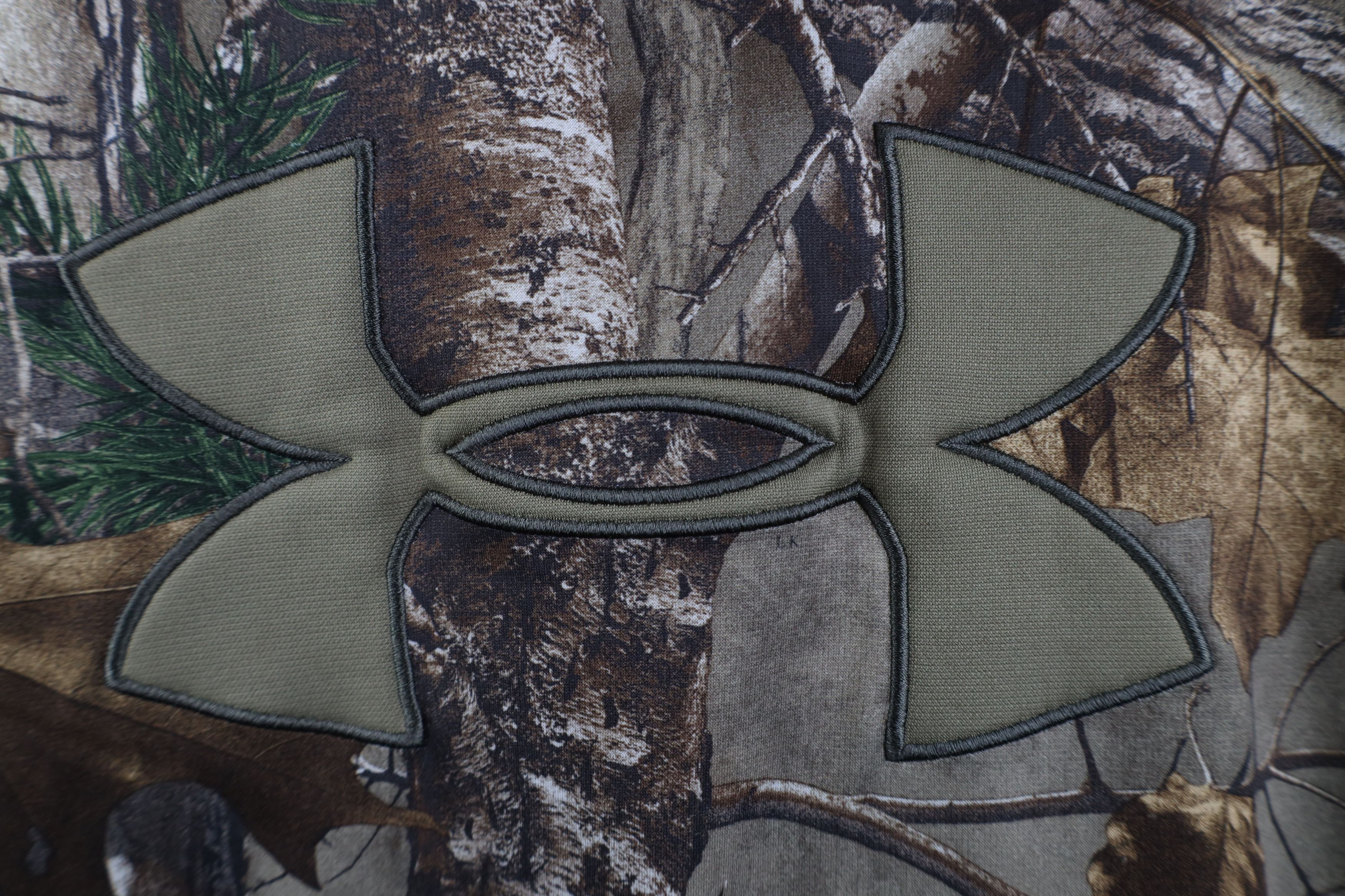 Under Armour Under Armour Big Logo Realtree Camouflage Hoodie Sweatshirt Size US L / EU 52-54 / 3 - 5 Thumbnail