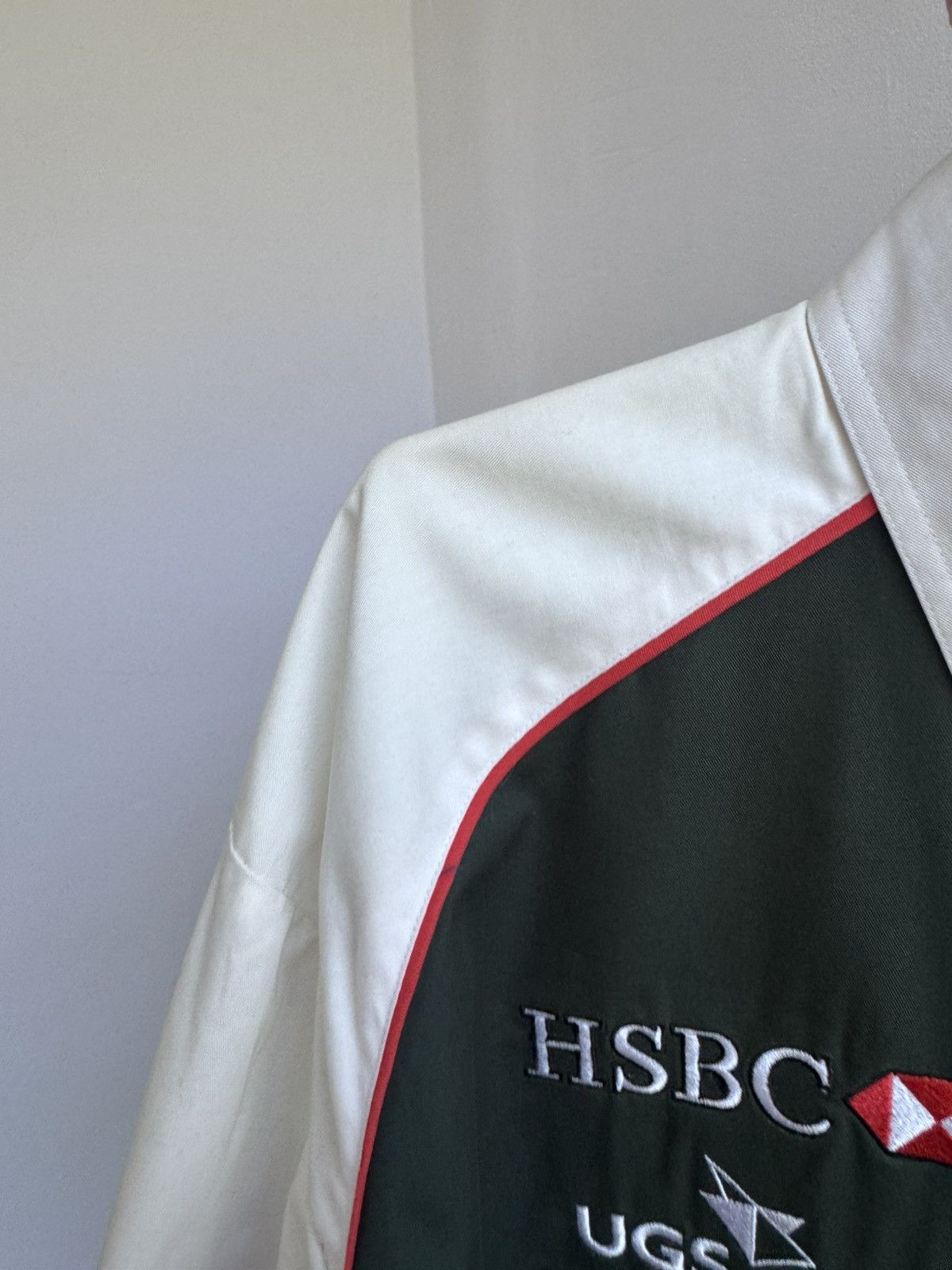 Formula 1 Jaguar Racing 2003 HSBC Formula 1 F1 Racing Button Up Shirt Size US XXL / EU 58 / 5 - 22 Thumbnail
