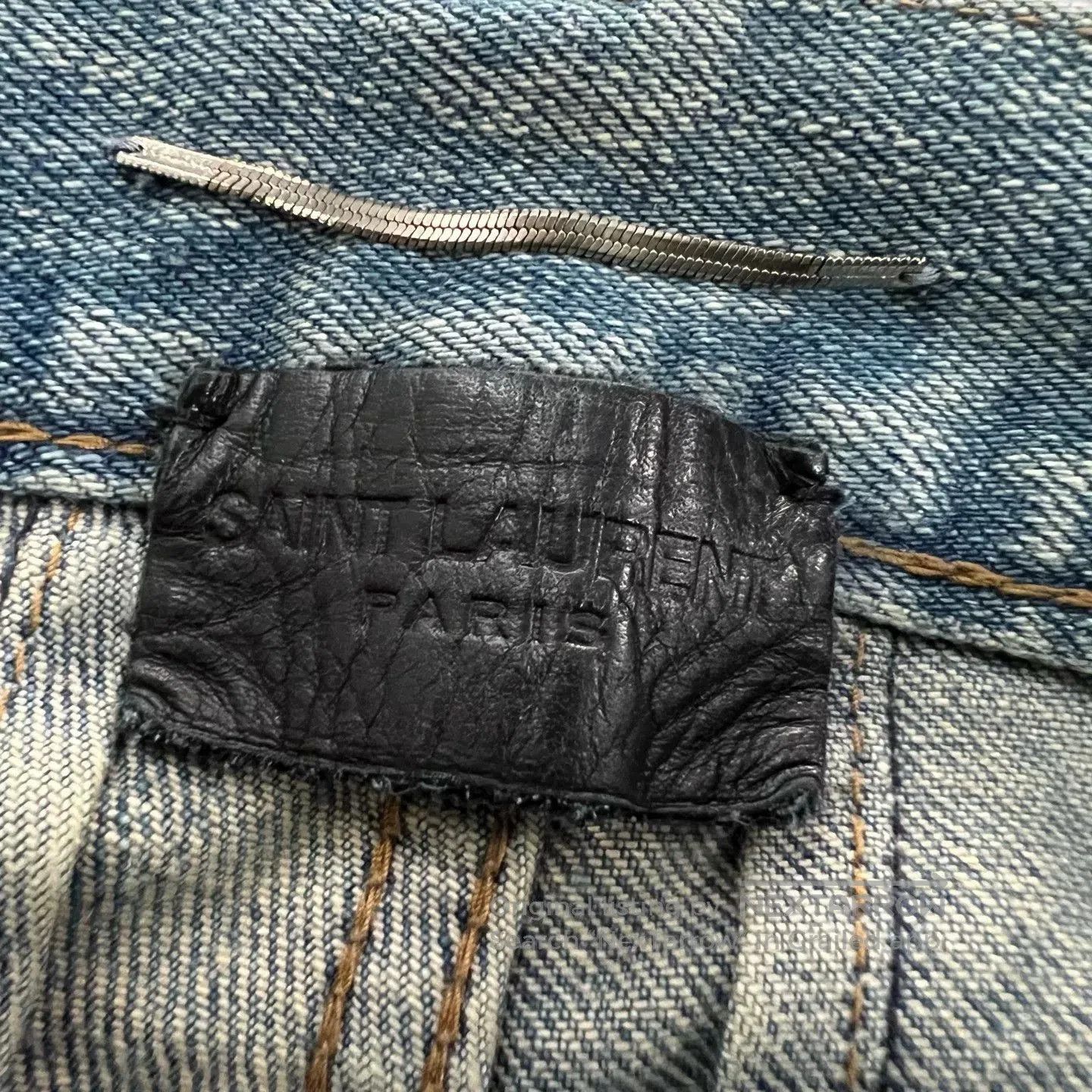 Saint Laurent Paris saint laurent distressed washed denim jeans. Size US 30 / EU 46 - 3 Thumbnail