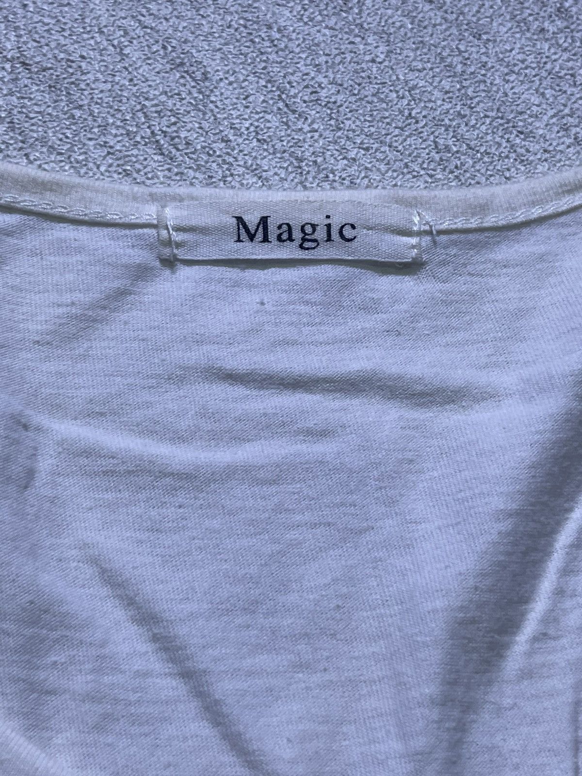 Japanese Brand Y2K MAGIC long sleeve tshirt full color motif Size US S / EU 44-46 / 1 - 6 Thumbnail