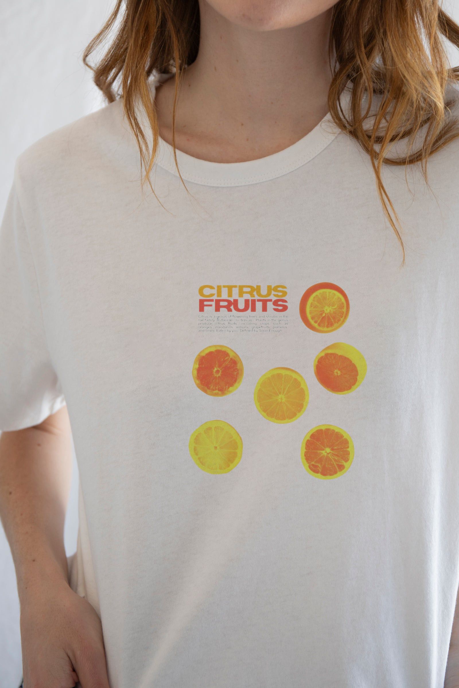 Designer × Vintage Citrus Fruits Tee | Refreshing Summer-Inspired T-Shirt Size M / US 6-8 / IT 42-44 - 1 Thumbnail