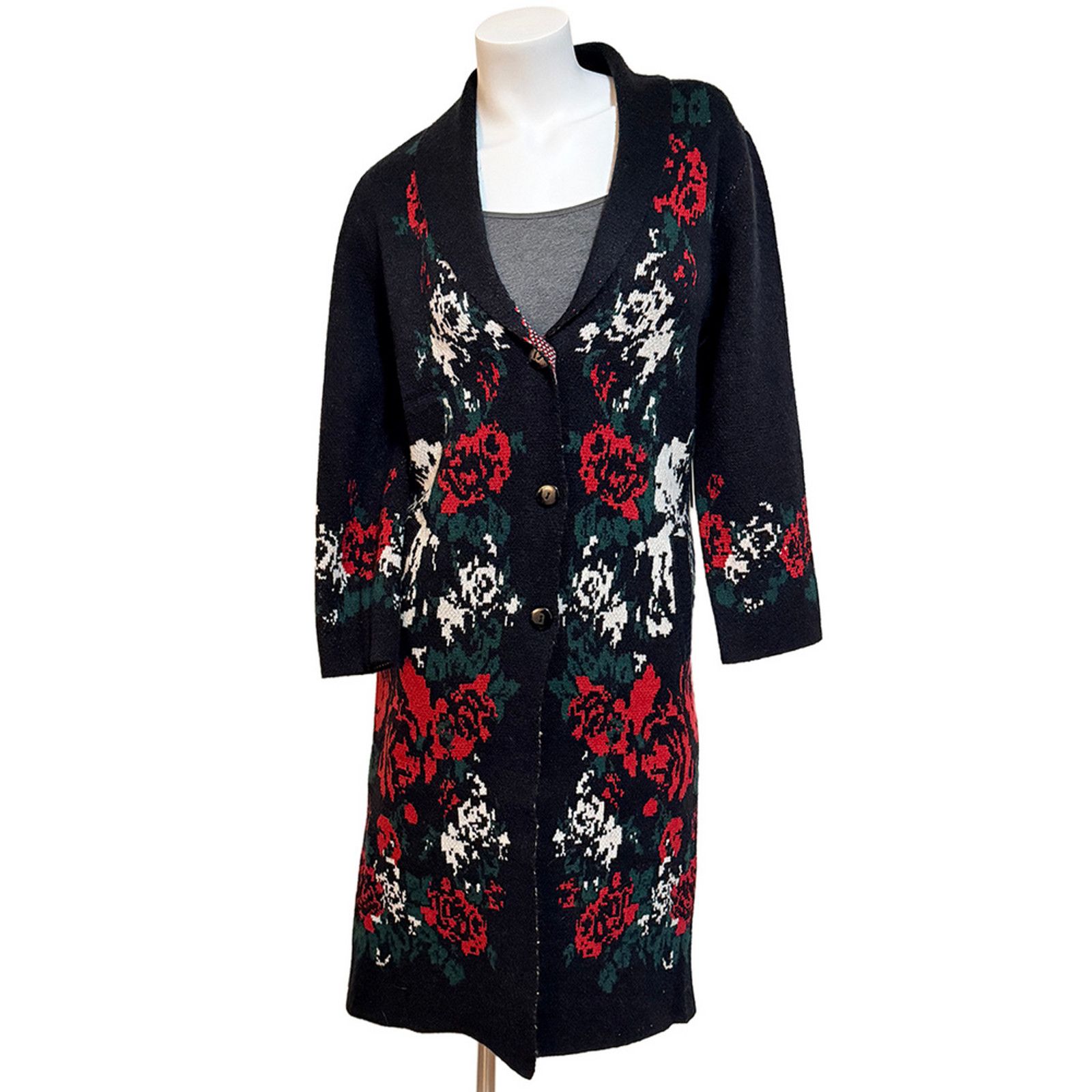 Other Vertigo Paris small knit long coat - avante garde Size S / US 4 / IT 40 - 1 Thumbnail
