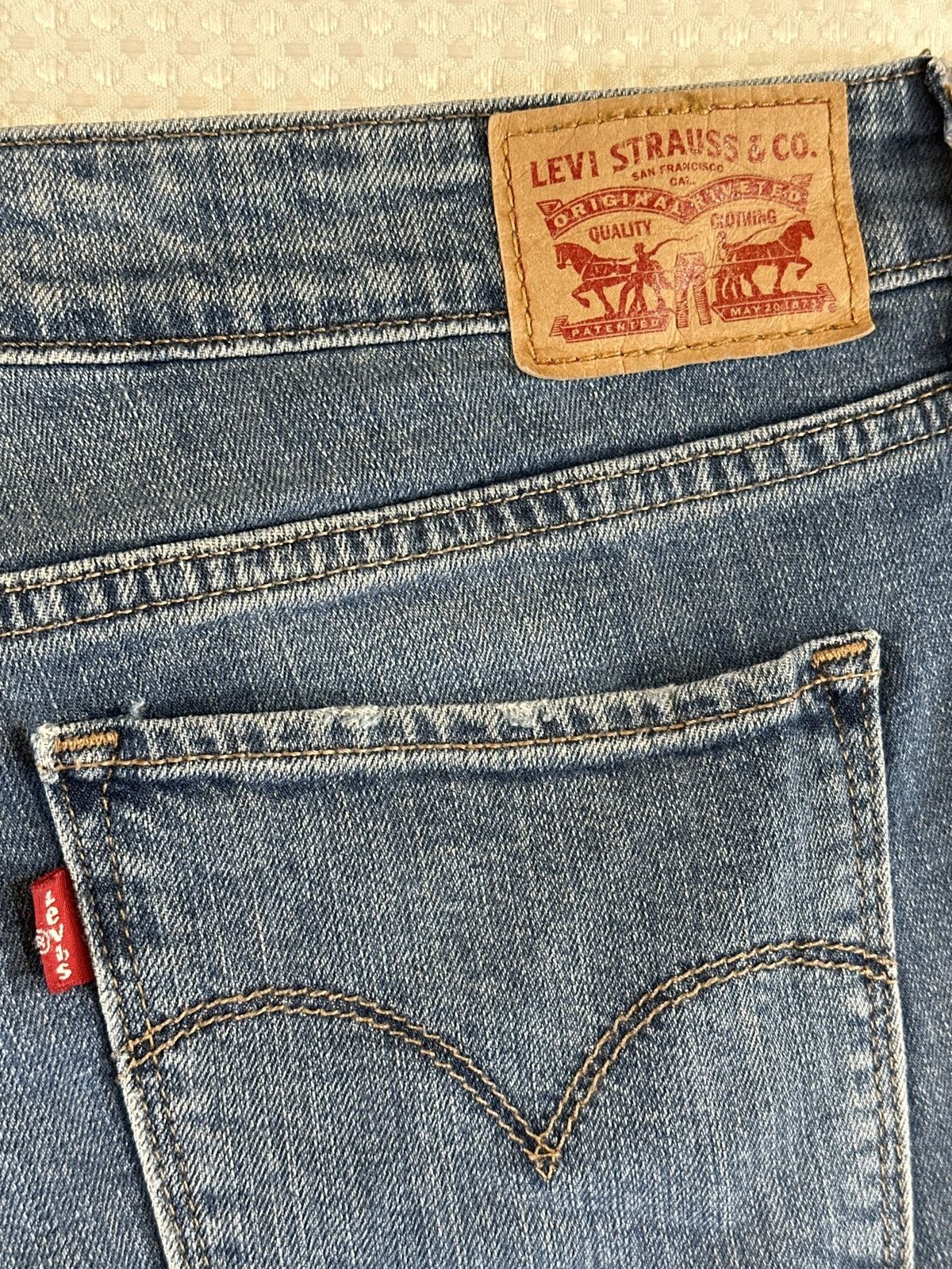 Levi's LEVI'S 711 SKINNY JEANS Size 31" - 9 Thumbnail