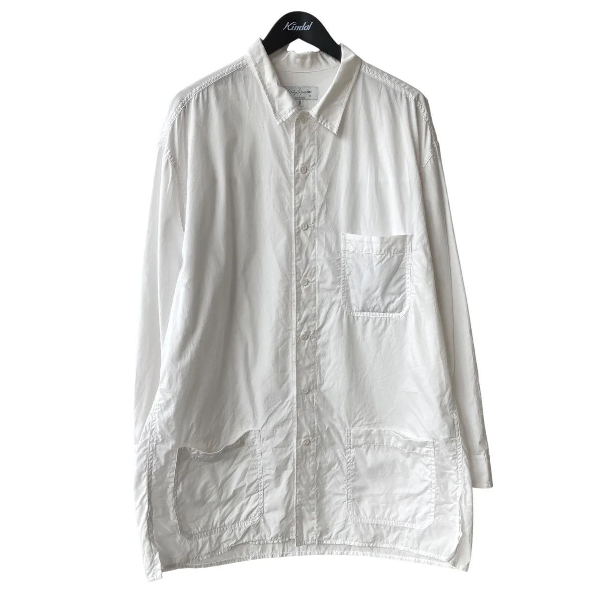 Yohji Yamamoto Yohji Yamamoto pour homme/ CHAIN ​​STITCH BROAD 3PKT SHIRT Size US M / EU 48-50 / 2 - 1 Thumbnail