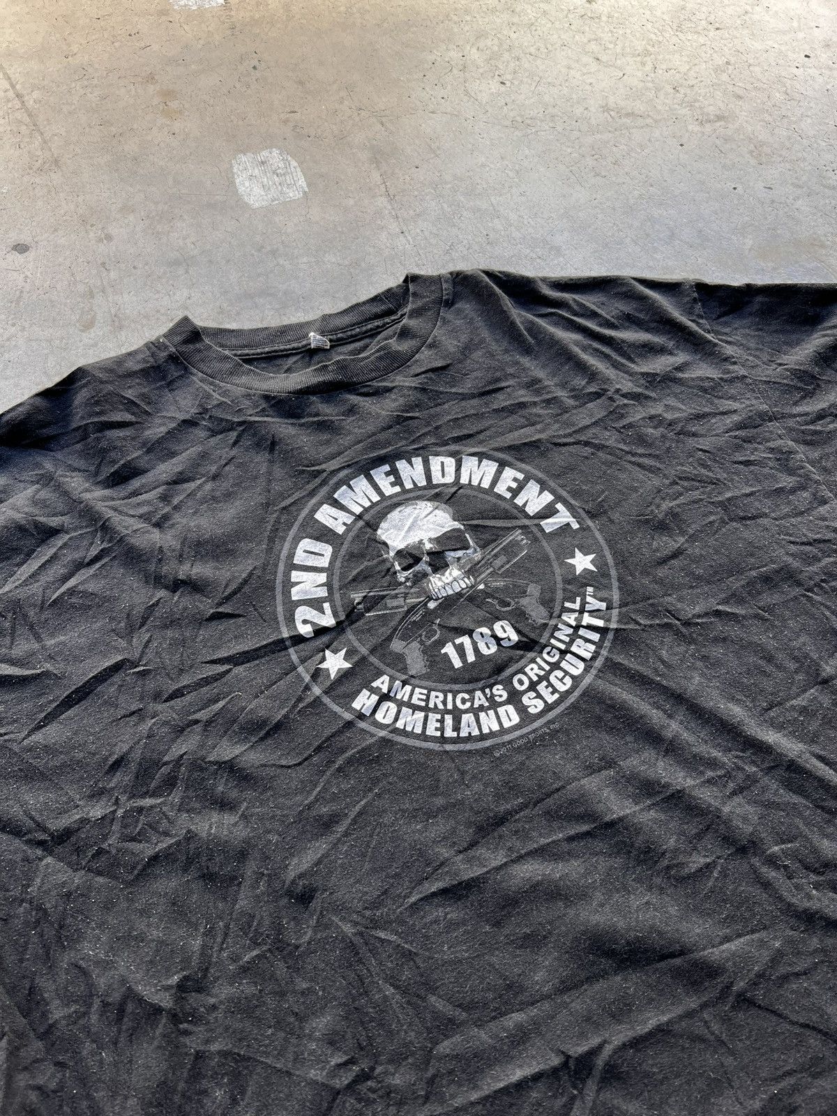 Other × Vintage *VINTAGE* 2ND AMENDMENT TEE Size US L / EU 52-54 / 3 - 2 Thumbnail