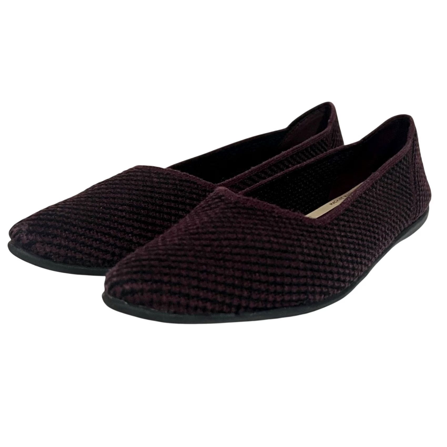 Cole Haan VINTAGE Cole Haan Springfeel Stitchlite Skimmer Purple Sock Slip On Ballet Flats Sz 10 Women Flat Purple Sock Slip On Ballet Flats 10 Women Size US 10 / IT 40 - 5 Thumbnail