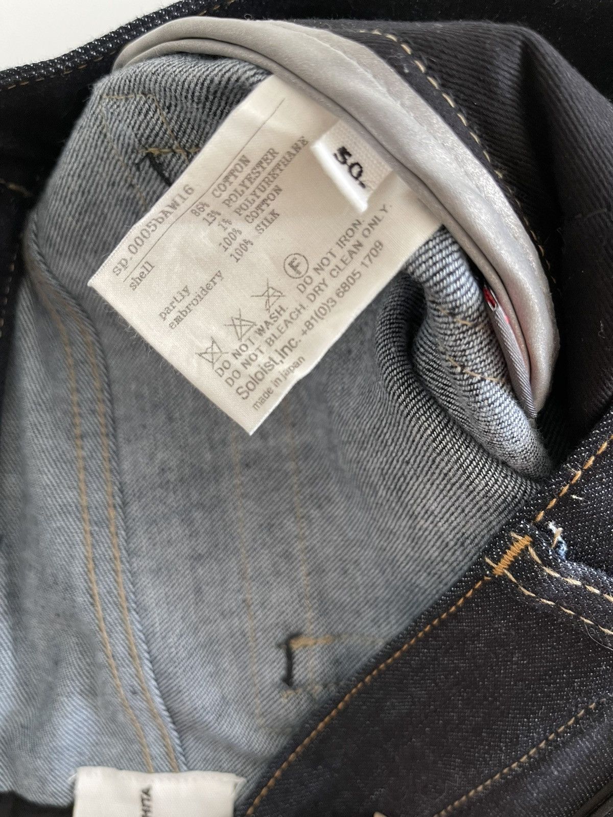 Takahiromiyashita The Soloist. TheSoloist 16AW Button Jeans Size US 30 / EU 46 - 5 Thumbnail