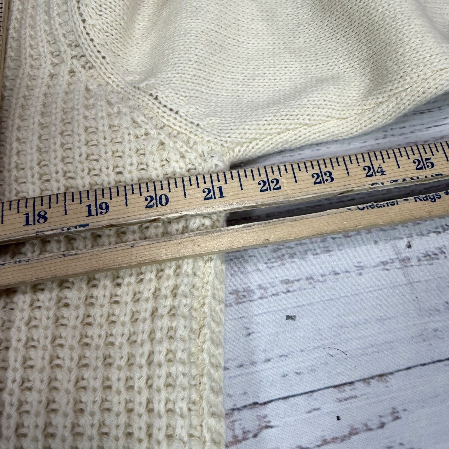 Vintage Daniele Blasi Sweater Long Sleeve Ivory White Waffle Pullover Women's Sz S Made In Italy Size S / US 4 / IT 40 - 3 Thumbnail