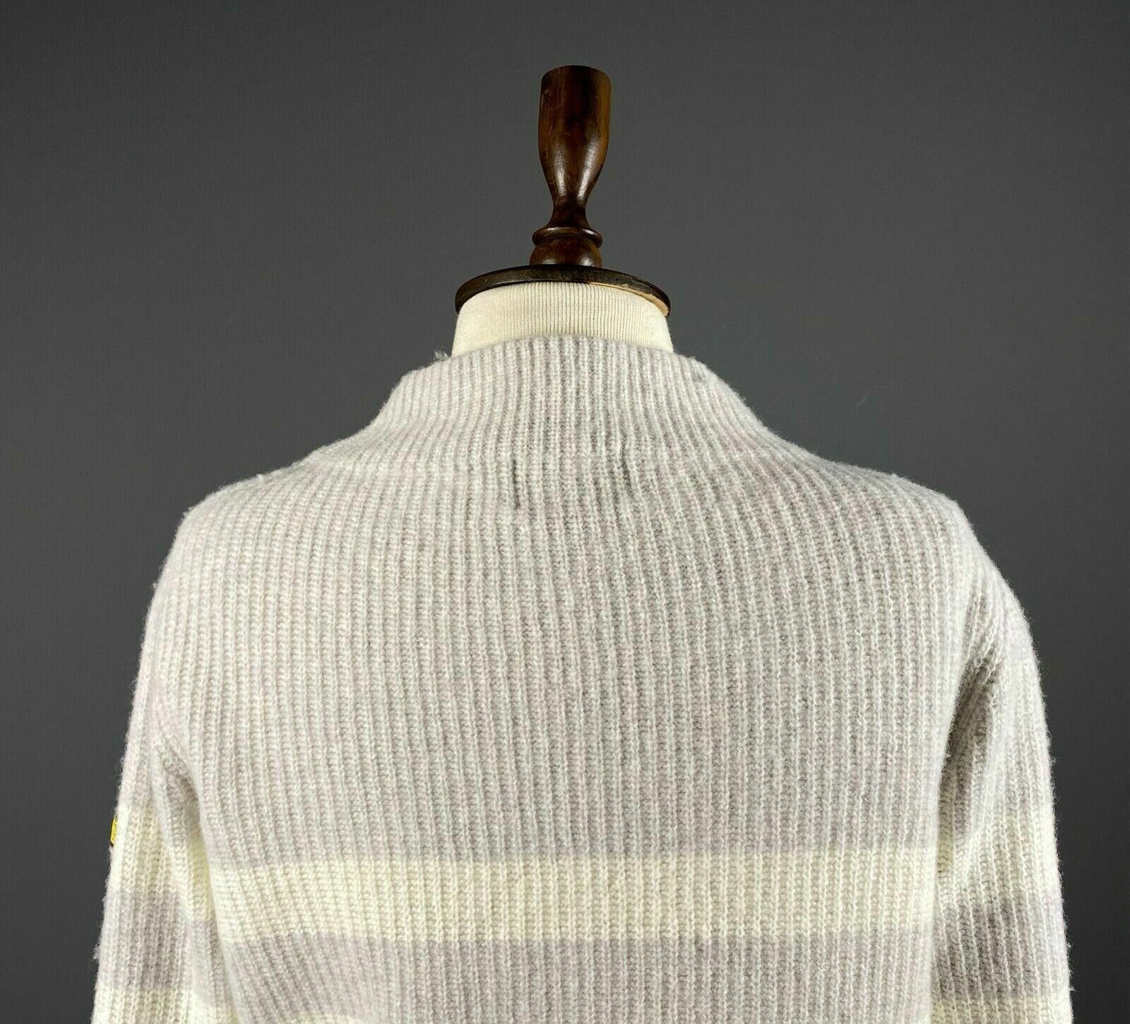 Barbour Barbour International Grey Mock Neck Wool Size USA 8 UK 12 Size M / US 6-8 / IT 42-44 - 6 Thumbnail