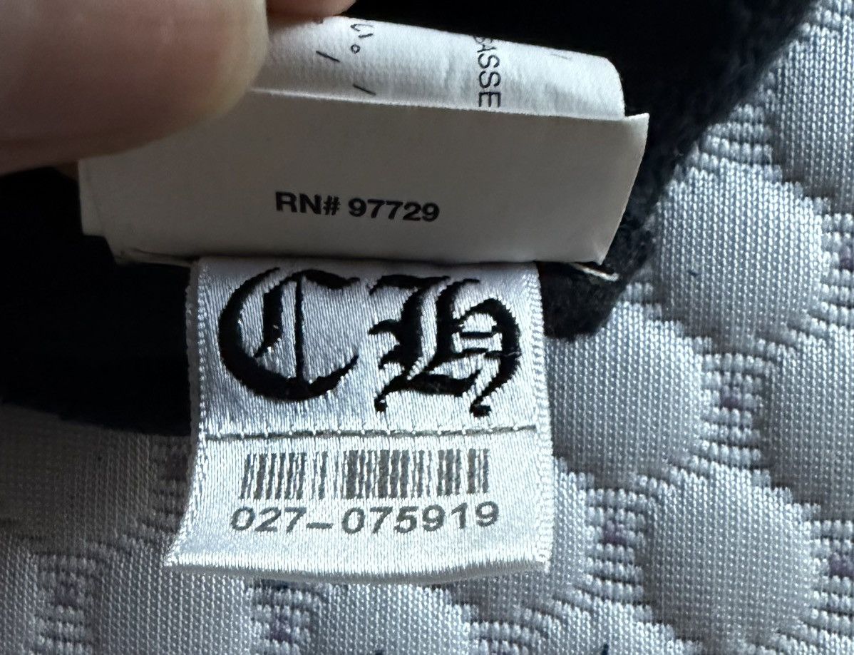 Chrome Hearts Chrome Hearts Scroll Script Logo Zip Up Size US M / EU 48-50 / 2 - 8 Thumbnail