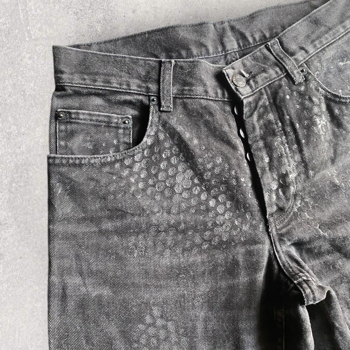 Helmut Lang Rubber Denim | Grailed