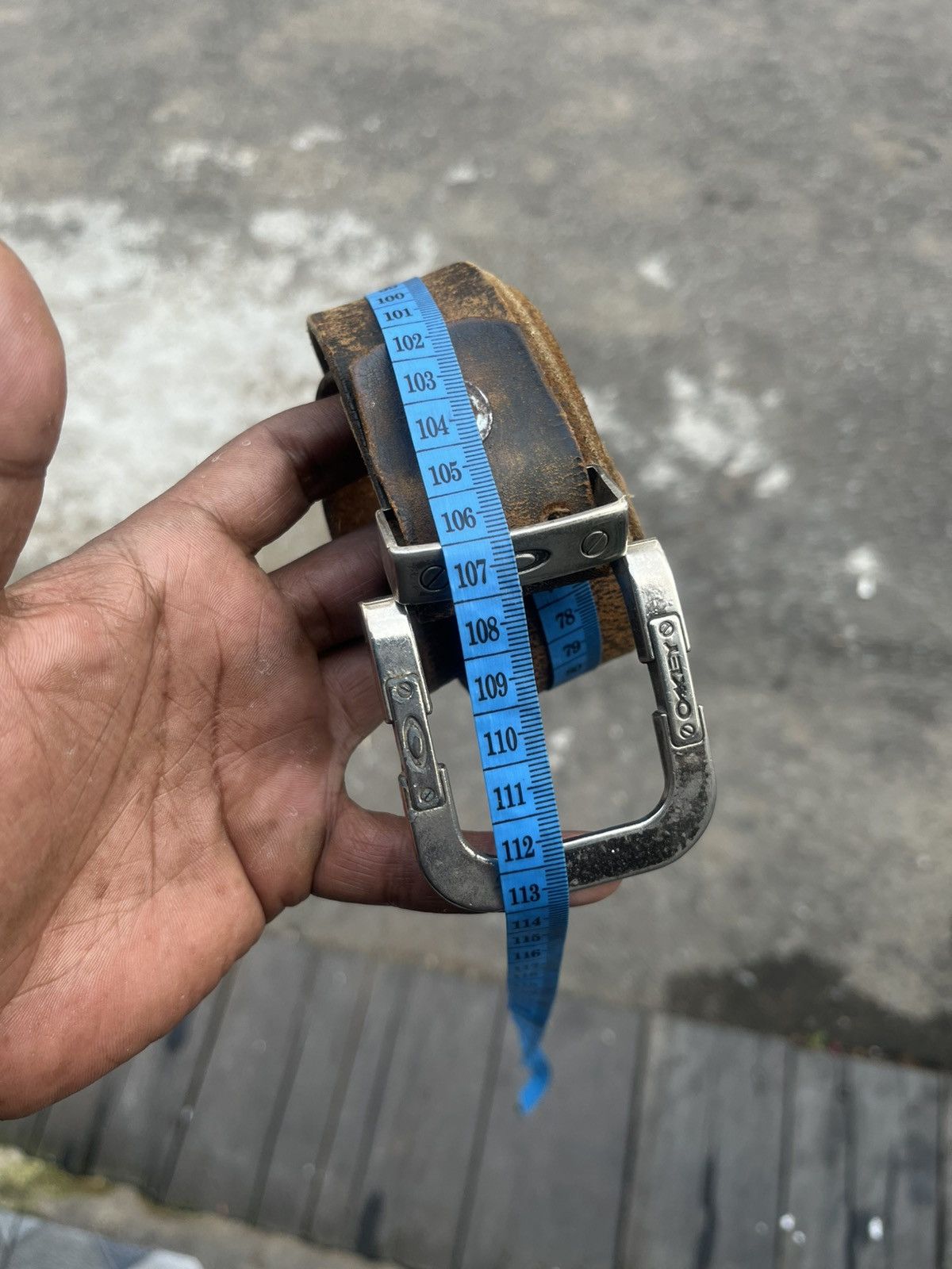 Oakley Oakley brown faded belt Size 36 - 11 Thumbnail
