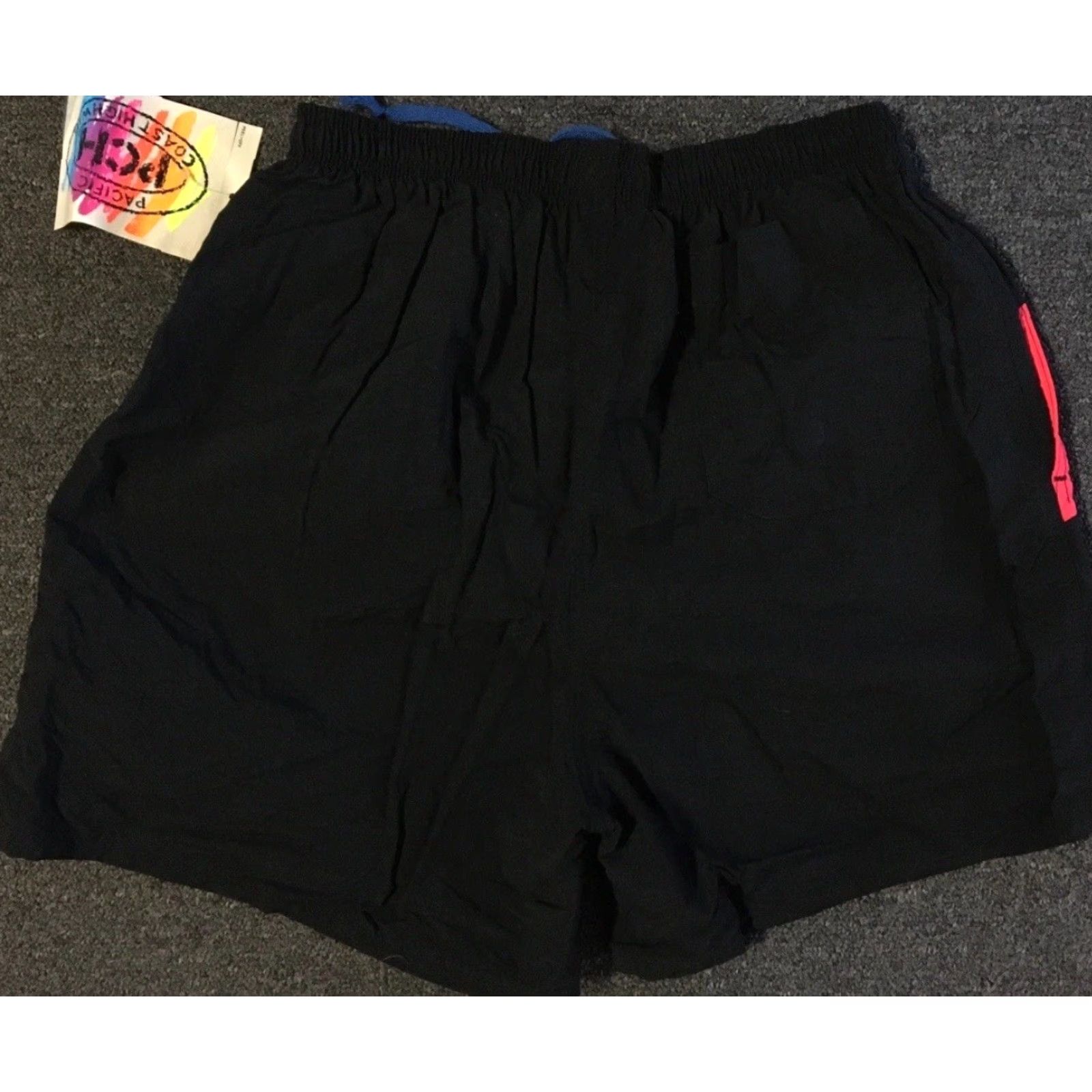Billabong VINTAGE Billabong Board Shorts XL Men Black PCH Pro Volleyball Circuit Lined 80s 90s Surf Beach Trunks Size US 36 / EU 52 - 4 Thumbnail