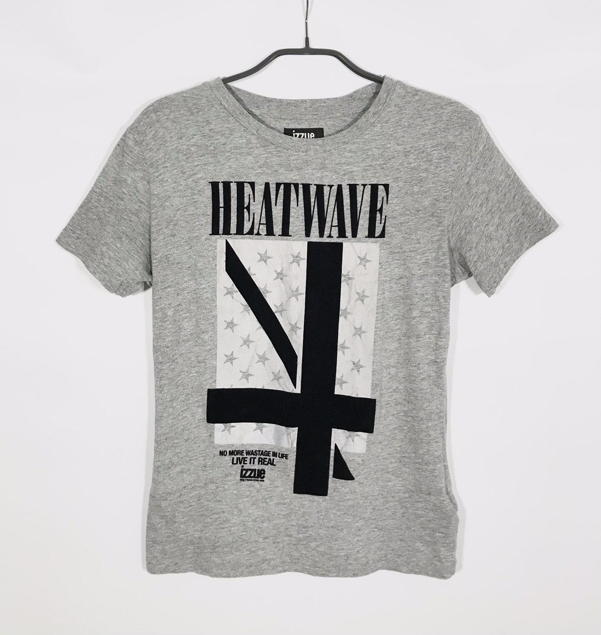 izzue Izzue Crewneck T-Shirt Women's S Gray Size S / US 4 / IT 40 - 1 Thumbnail