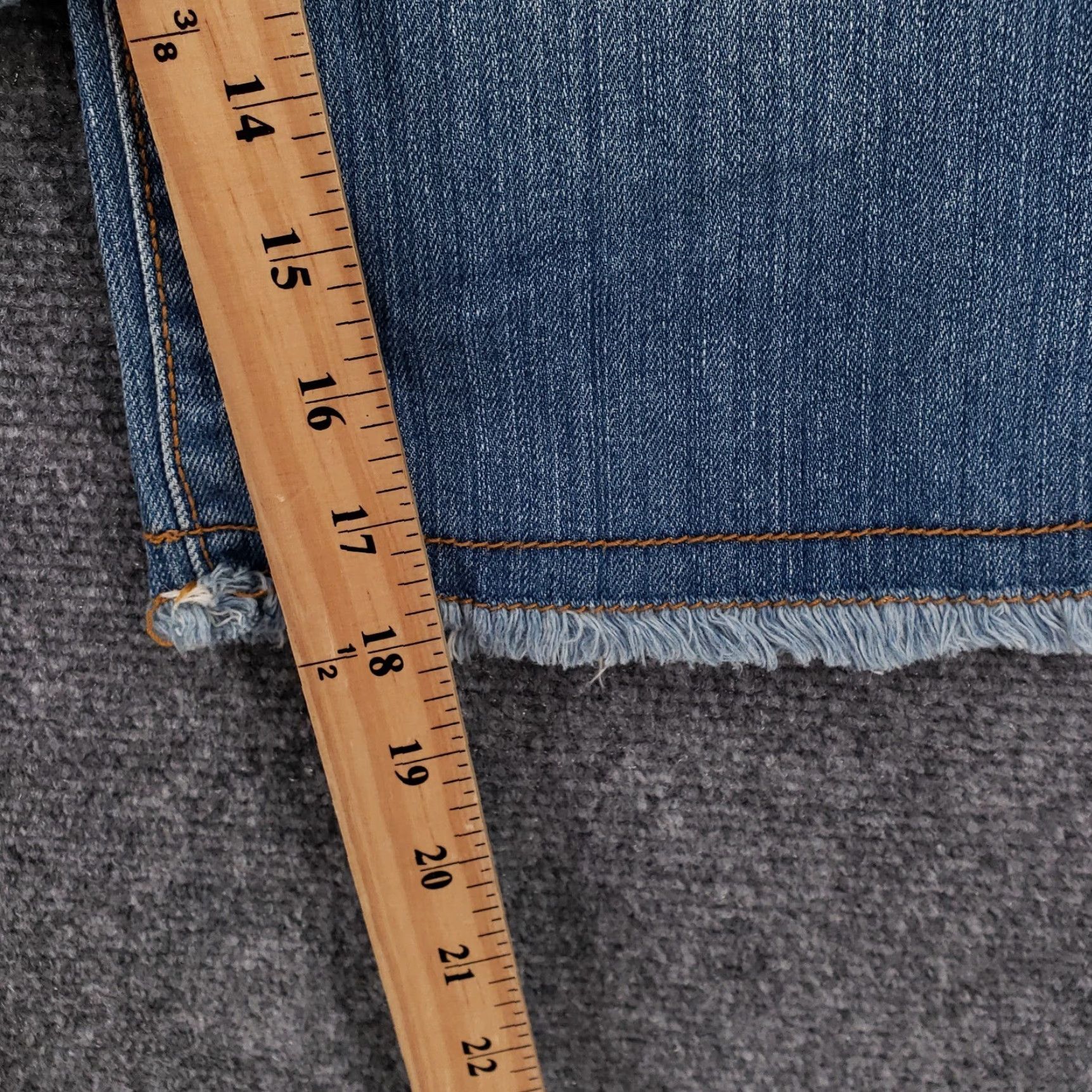 Vintage VINTAGE No Boundaries Bermuda Shorts Women Juniors 11 Mid Rise Denim Blue 90s Bermuda Shorts Mens Womens Boys Girls Size 32" / US 10 / IT 46 - 6 Thumbnail