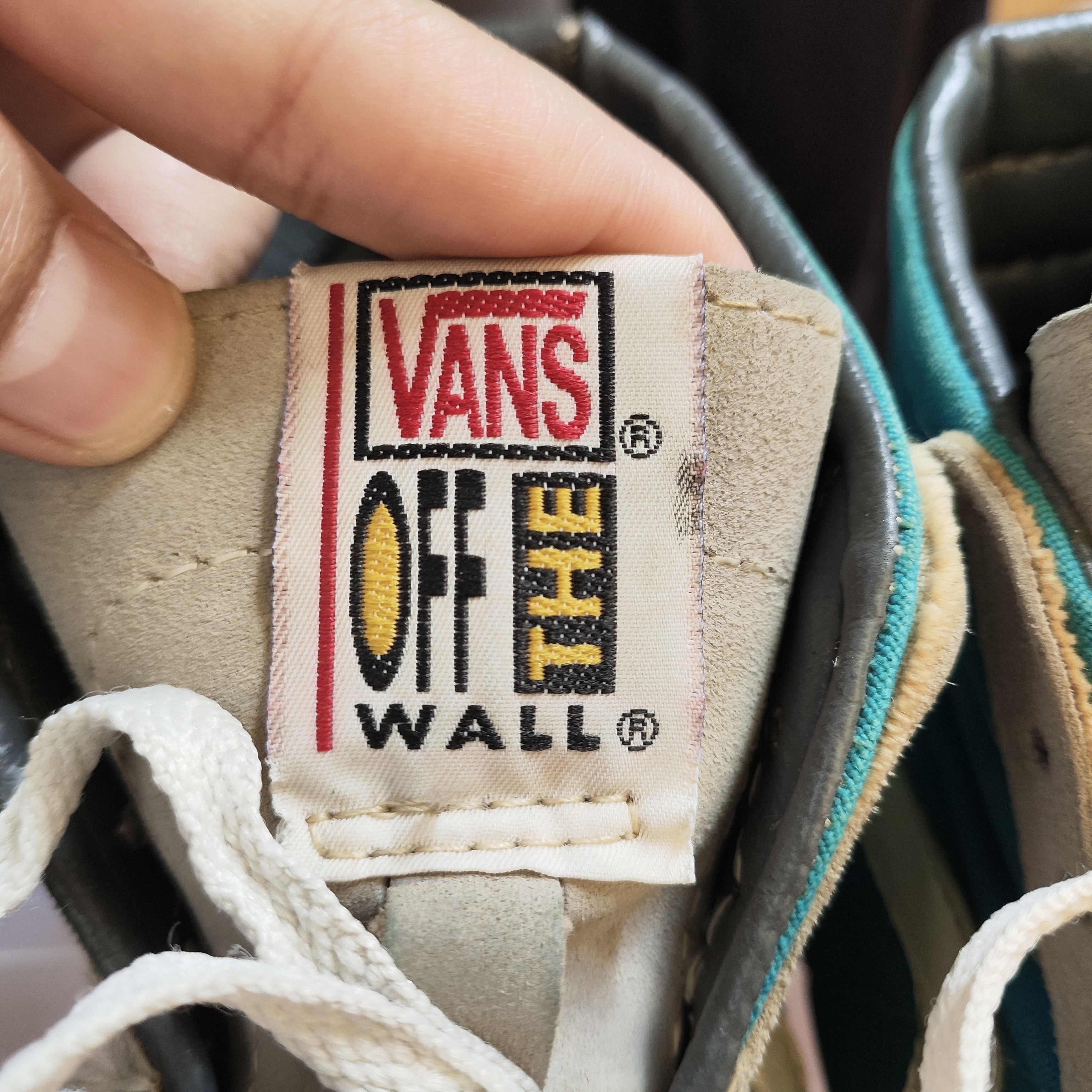 Vans × Vintage 80/90s Vintage Vans Sk8 Hi - Made In USA Size US 8 / EU 41 - 9 Thumbnail