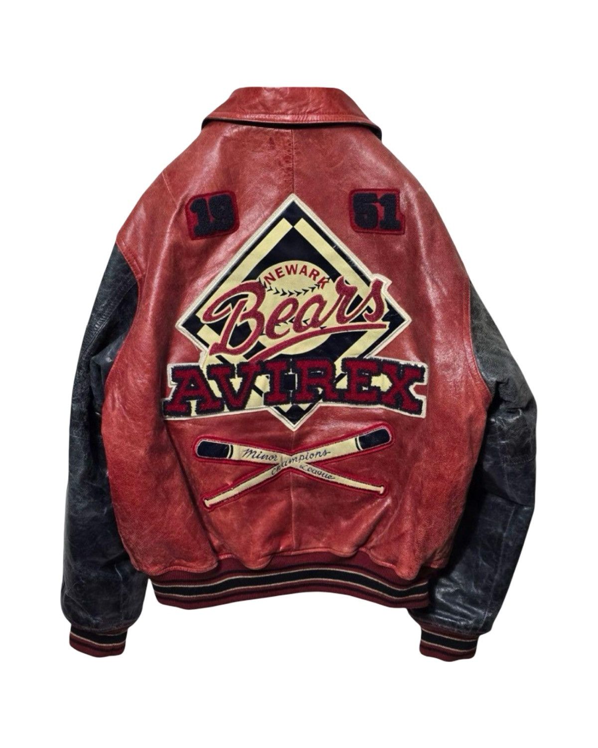Avirex Choctaw Football Team Leather Varsity | Grailed