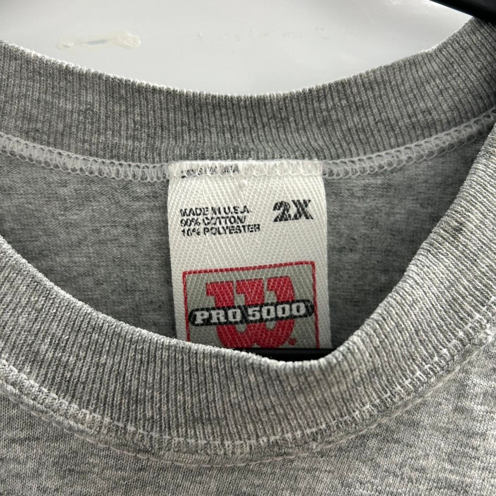 Wilson VTG Grey Wilson T-shirt Size US XXL / EU 58 / 5 - 3 Thumbnail