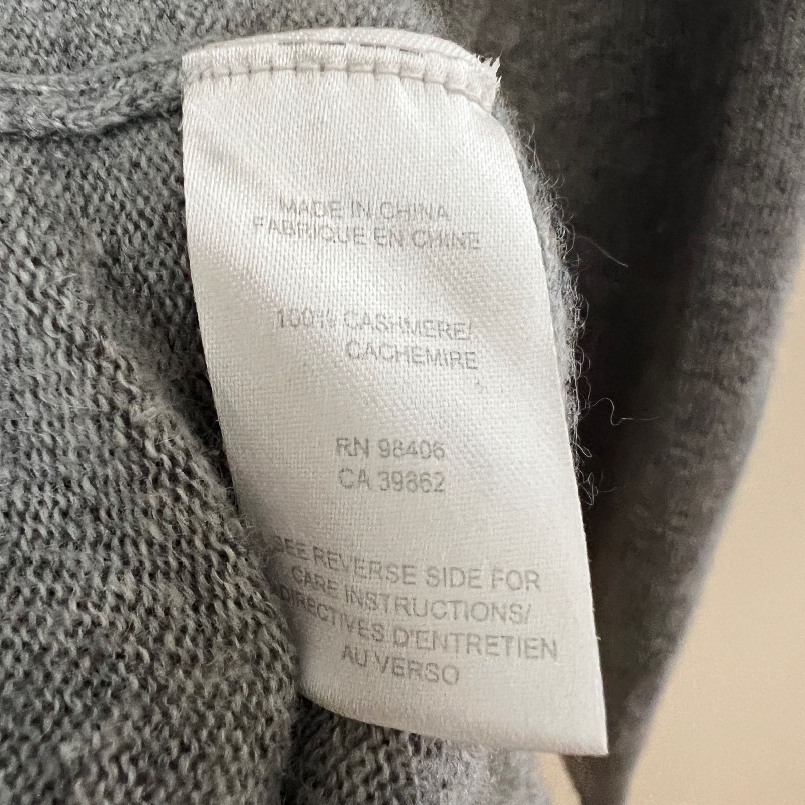 Theory Theory Womens Gray Open Cardigan 100% Cashmere Size S Size S / US 4 / IT 40 - 7 Thumbnail