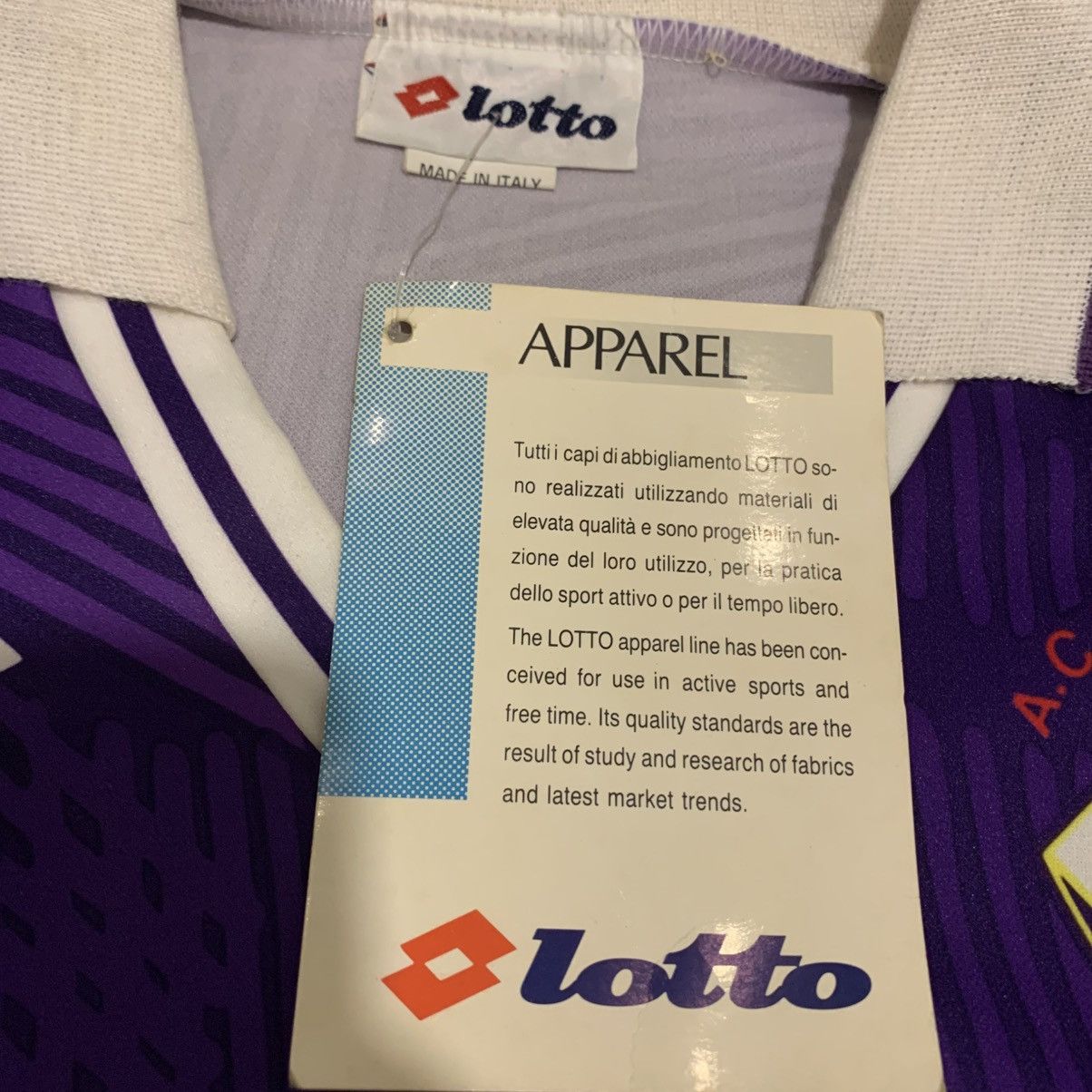 Lotto Sport Fiorentina Home 1991 Size US L / EU 52-54 / 3 - 3 Thumbnail