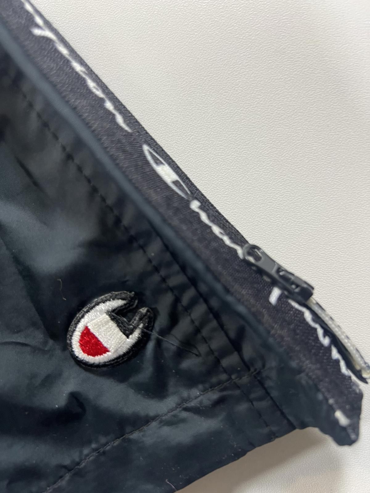 Champion Champion Black Coach Logo Tape Sleeves Women’s Crop Jacket L Size L / US 10 / IT 46 - 7 Thumbnail