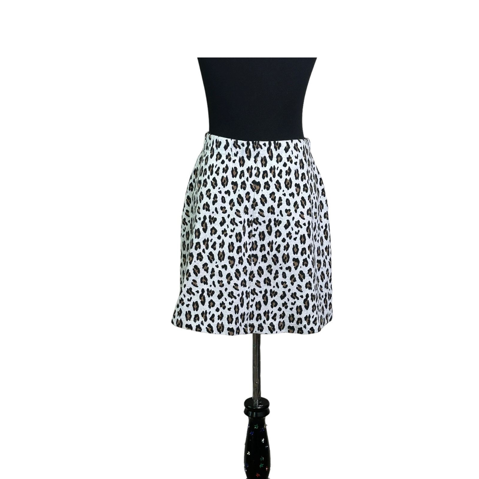 Loft Loft animal print pull on mini skirt size SP Size 28" / US 6 / IT 42 - 10 Thumbnail