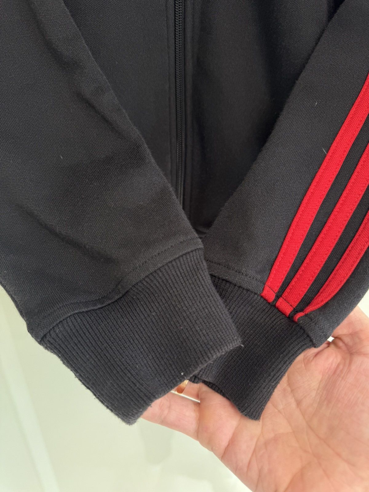Adidas Milan 2012-2013 Soccer Track Jacket Footaball Kit Shirt Size US M / EU 48-50 / 2 - 11 Thumbnail