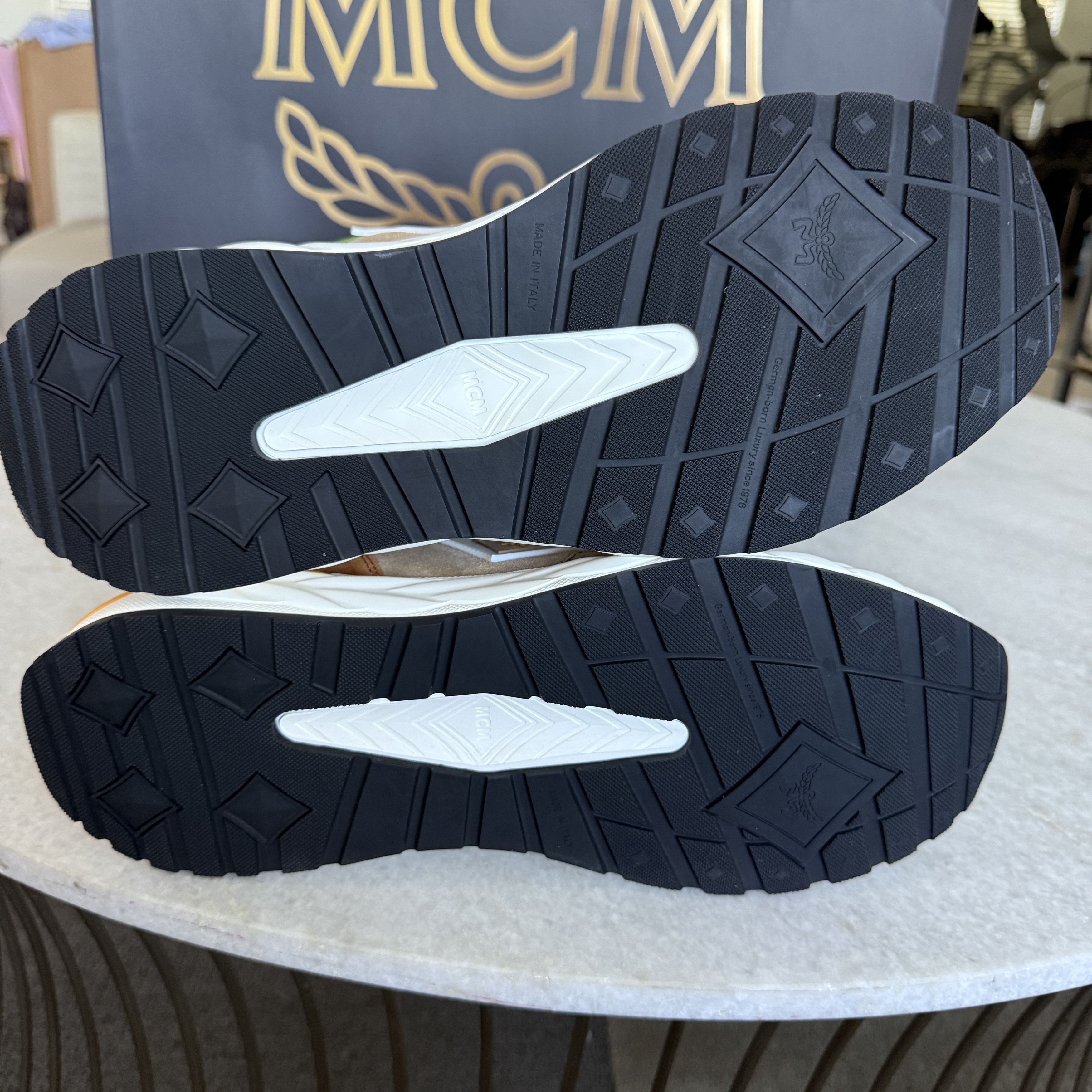 MCM MCM Skywander Low Top Sneakers Men's Suede, Sz 45 Size US 12 / EU 45 - 6 Thumbnail
