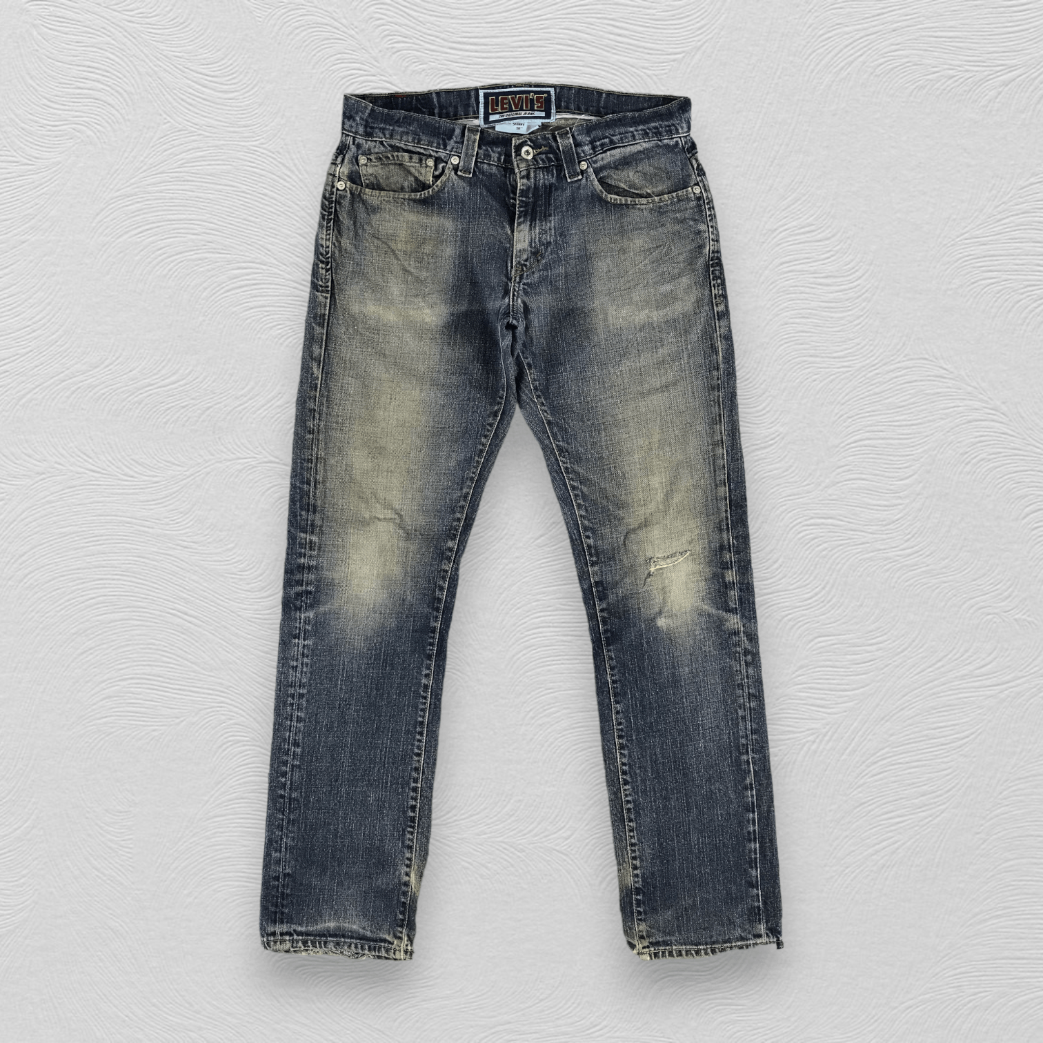 Levi's Vintage Levis 511 Jeans Distress Denim KJ989 Size US 34 / EU 50 - 1 Thumbnail