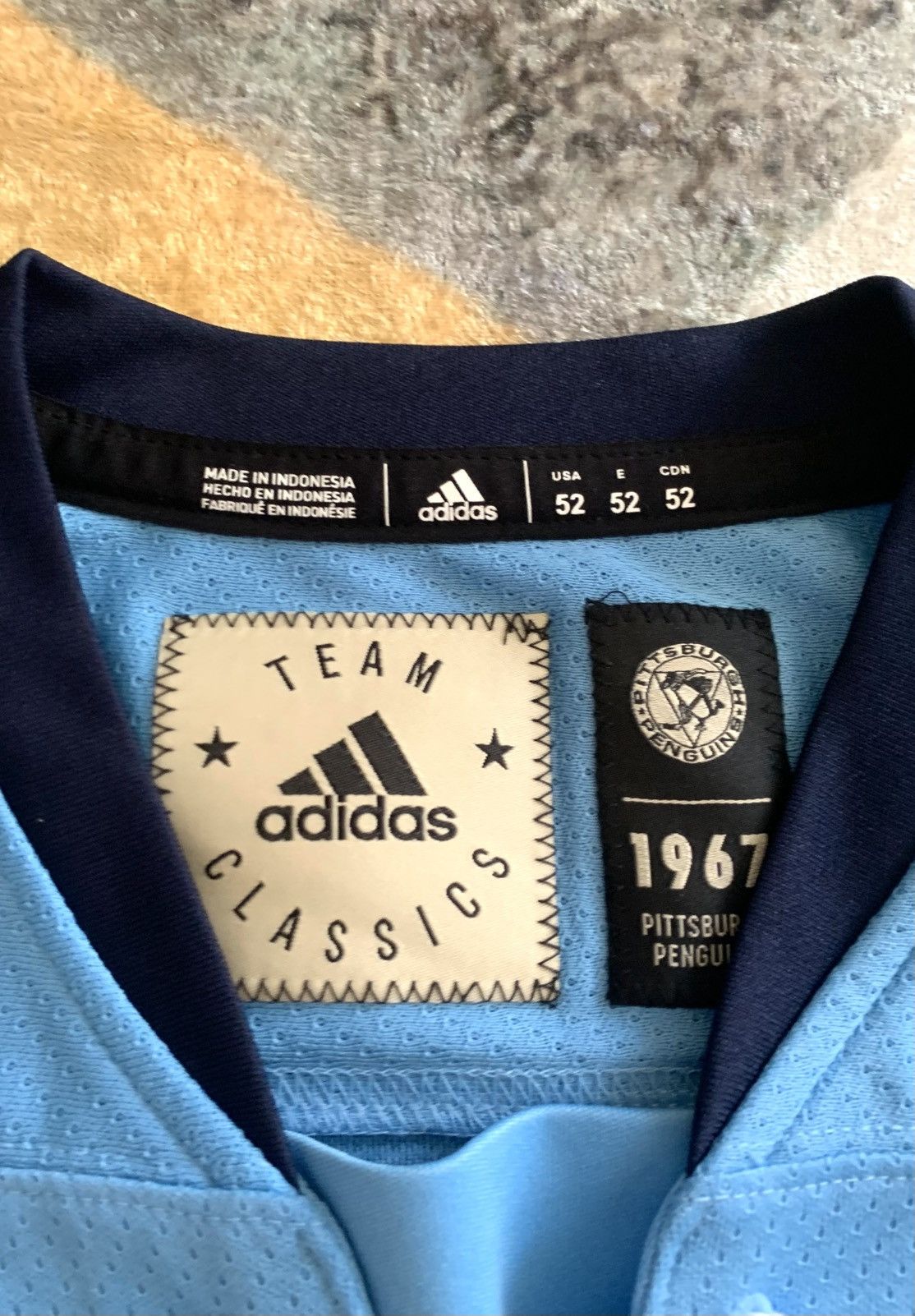 Pittsburgh Penguins Jersey Vintage Hockey NHL Adidas