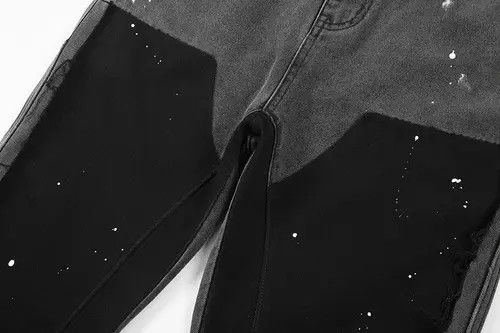 Japanese Brand Fujita x Jyoge Splash Ink Color Denim Pant Size US 30 / EU 46 - 3 Thumbnail