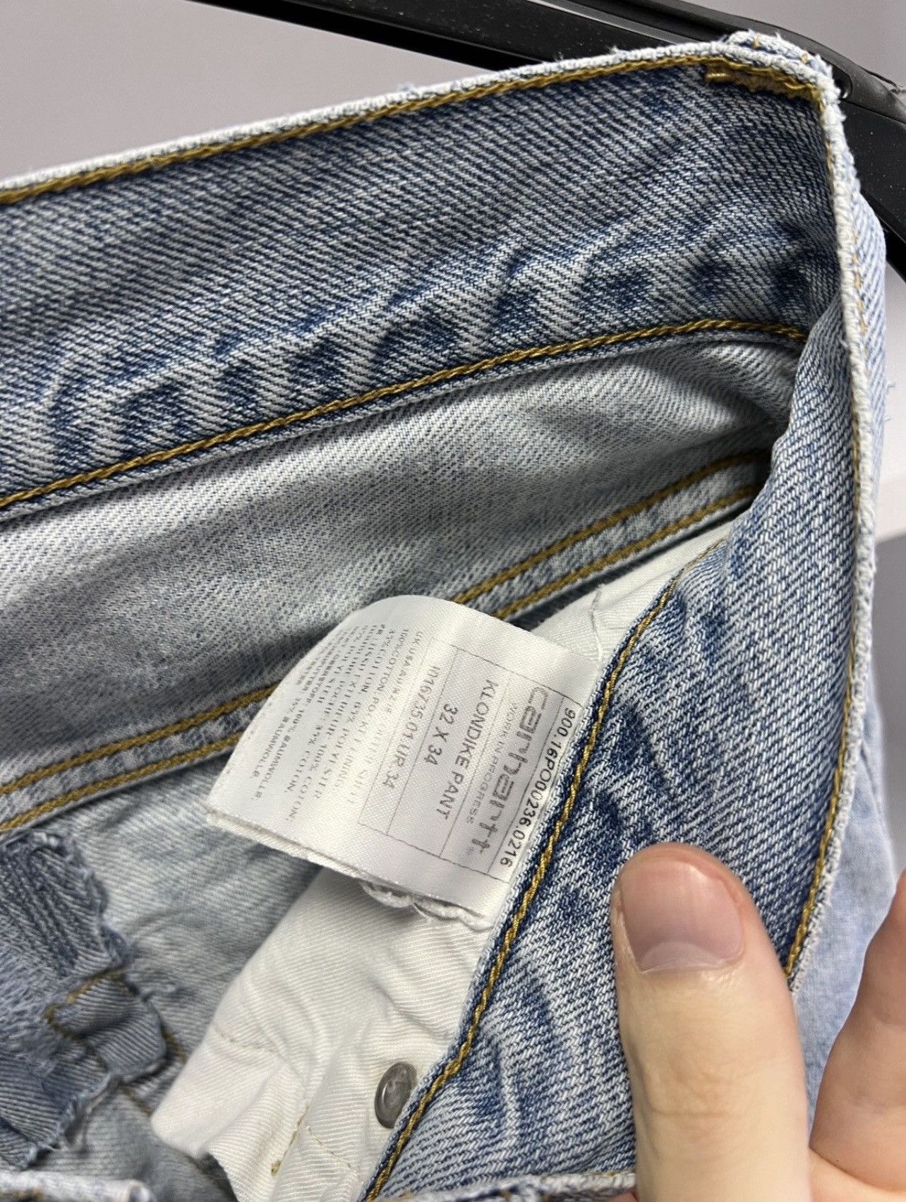 Carhartt Vintage Carhartt Detroit Style Jeans Size US 32 / EU 48 - 7 Thumbnail