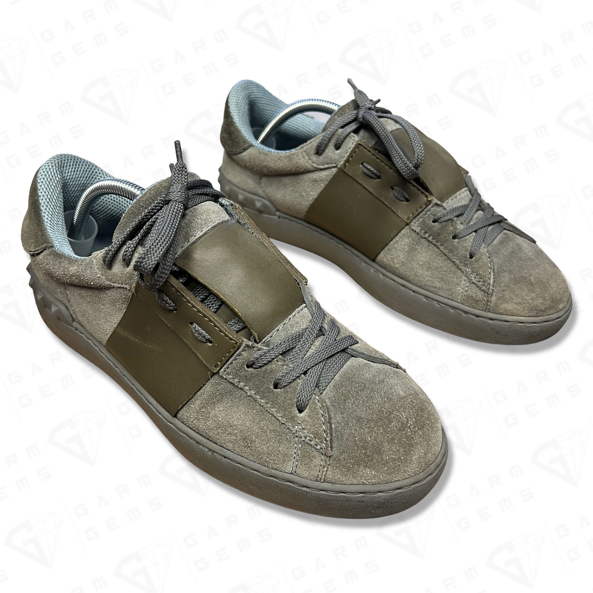 Valentino Valentino Suede Low Top Trainers Size US 8 / EU 41 - 2 Thumbnail