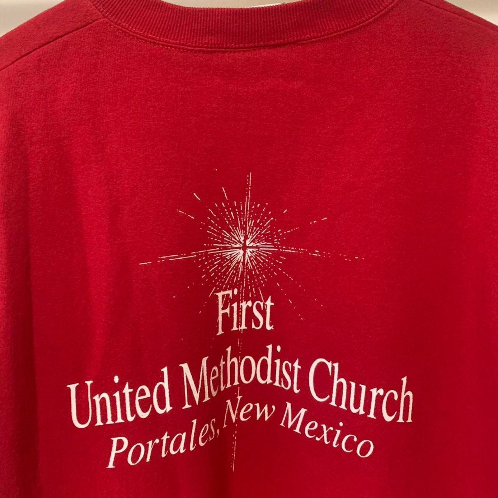 Lee Vintage 90s Lee Jesus crewneck Size US XL / EU 56 / 4 - 4 Thumbnail