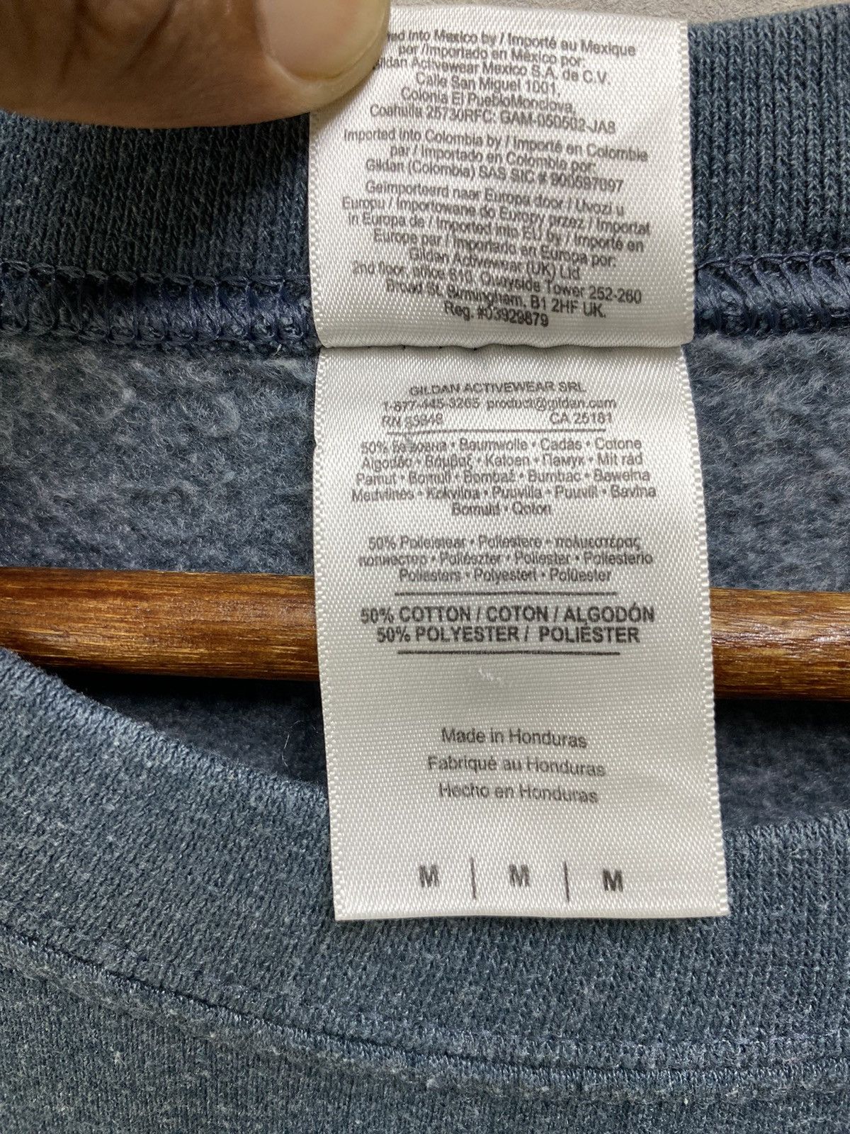 Gildan Vintage Gildan White Castle Sweatshirt Big Logo Crewneck Size US M / EU 48-50 / 2 - 9 Thumbnail