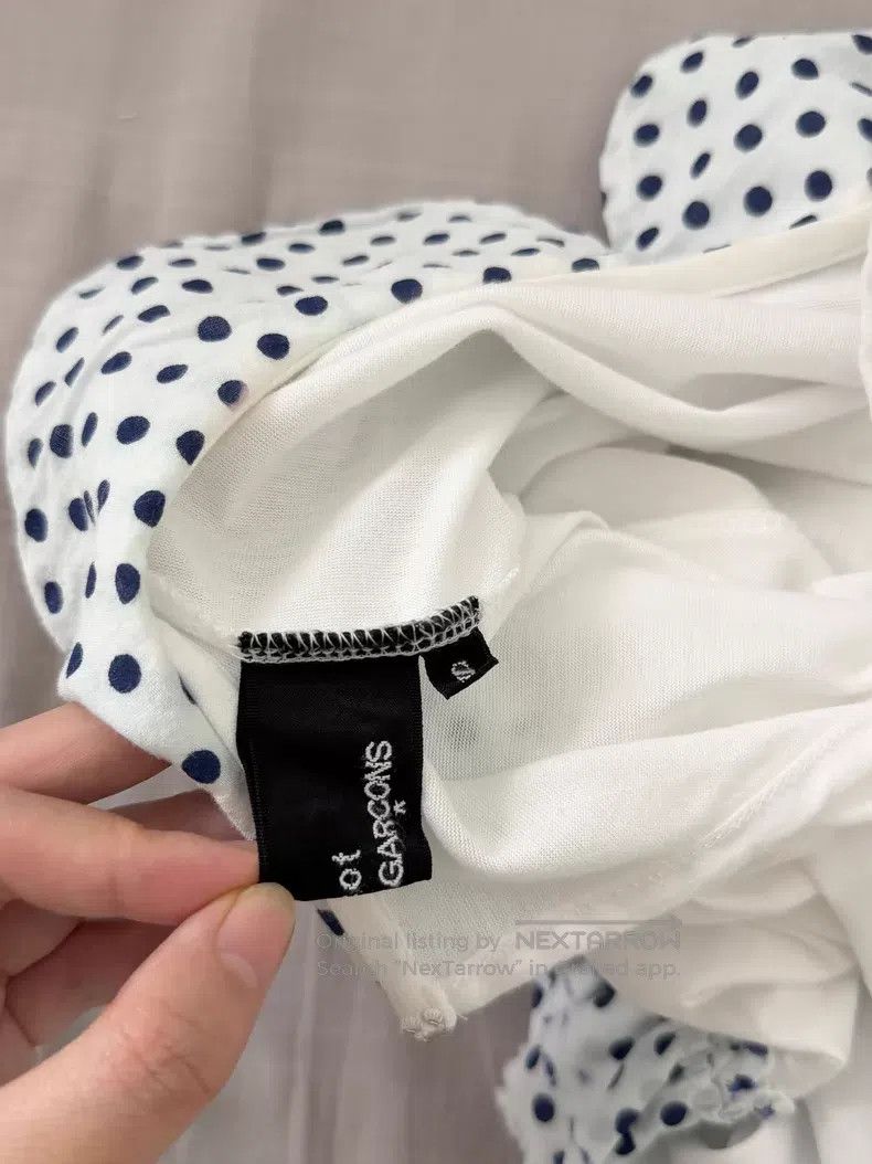 Comme des Garcons Comme des Garcons Polka Dot Short Sleeve Top Size S / US 4 / IT 40 - 5 Thumbnail