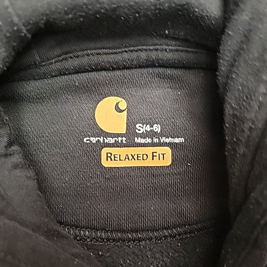 Carhartt Carhartt Hoodie Womens S Black 4-6 Hooded Sweatshirt Work Pullover Fleece Size S / US 4 / IT 40 - 4 Thumbnail