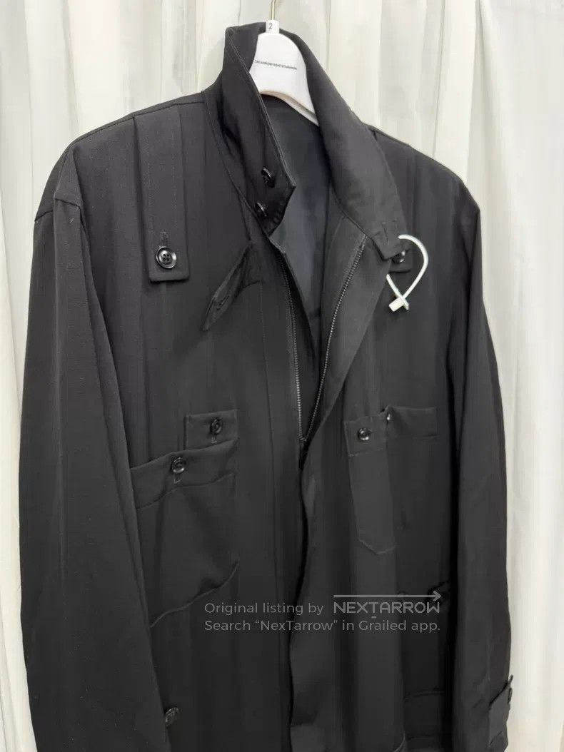 Yohji Yamamoto Yohji Yamamoto deconstructed coat with multiple zippers an Size US S / EU 44-46 / 1 - 4 Thumbnail