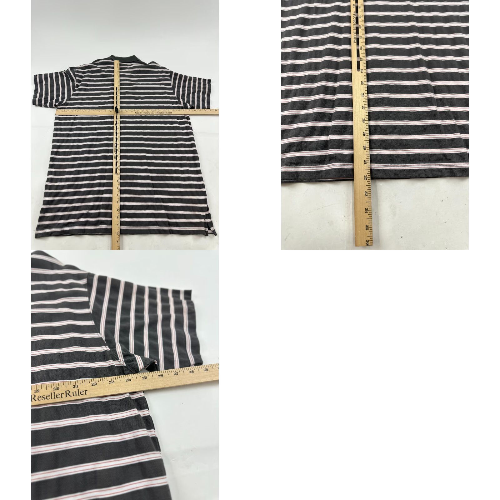 Vintage Columbia Shirt Mens 2XL Black Striped Polo Golf Performance Short Sleeve Collar Shirt Size US XXL / EU 58 / 5 - 8 Thumbnail